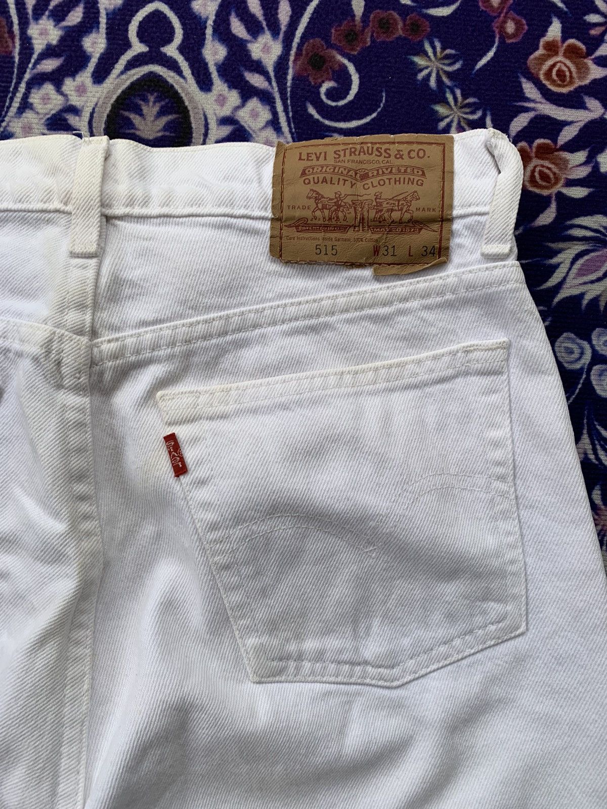 Levi's Vintage Levis 515 Denim Size US 31 - 10 Thumbnail