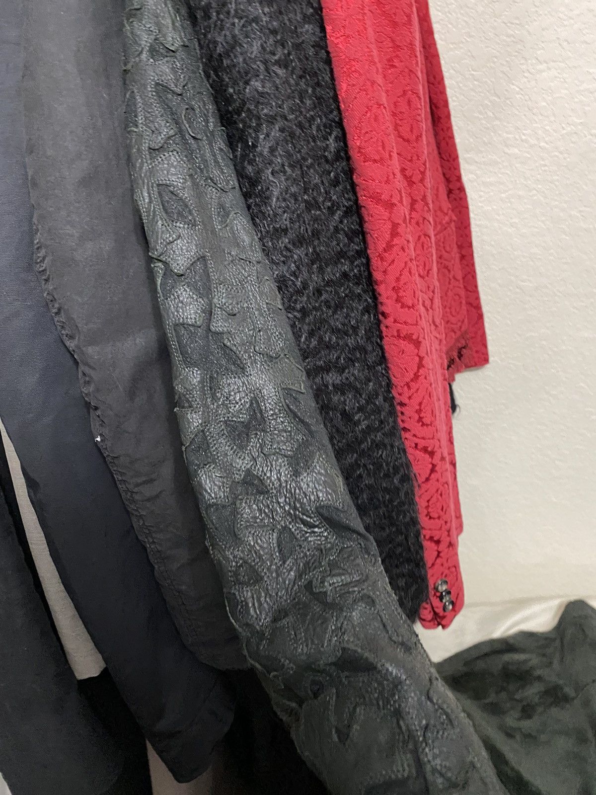 Chrome Hearts × Rick Owens 1/1 Rick owens Chrome Hearts Fur Collar Cardigan Size US S / EU 44-46 / 1 - 10 Thumbnail
