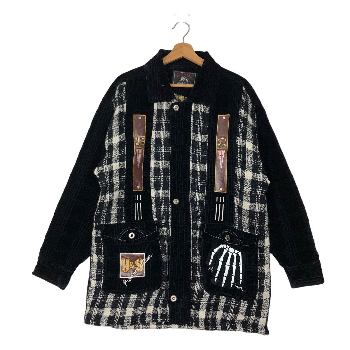 Japanese Brand VINTAGE PROSECRET JACKET BIG LOGO STREETWEAR Y2K STYLE Size US M / EU 48-50 / 2 - 1 Thumbnail