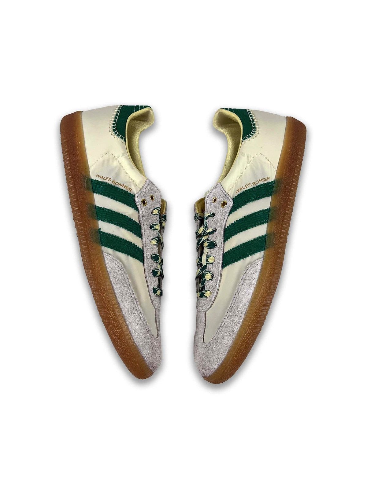 adidas gazelle silver green womens Samba — Cream White/Bold Green/Easy Yellow – La Garçonne