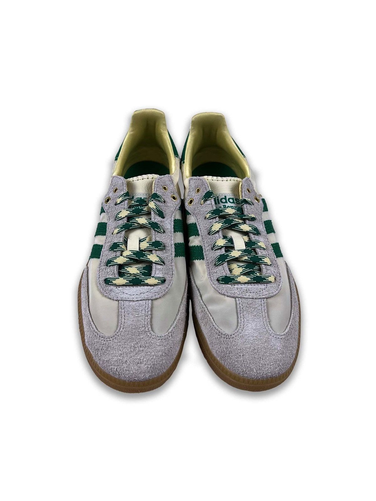 Adidas × Wales Bonner Wales Bonner Adidas Samba Cream White Bold Green 4 Size US 5 / EU 37 - 4 Thumbnail