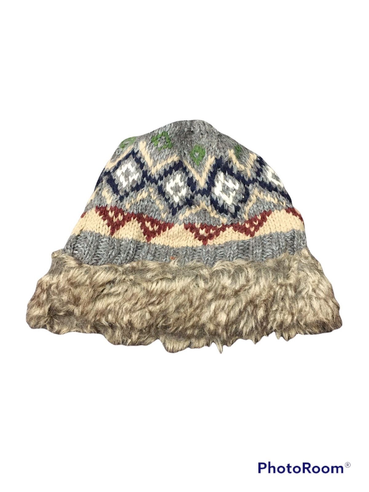 Japanese Brand × Vintage Mohair Navajo Beanie Size ONE SIZE - 5 Thumbnail