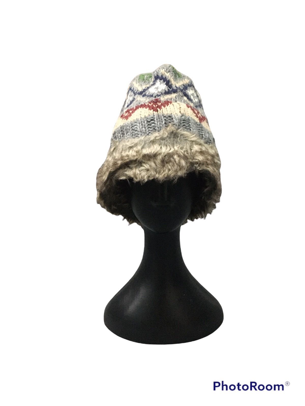 Japanese Brand × Vintage Mohair Navajo Beanie Size ONE SIZE - 2 Thumbnail