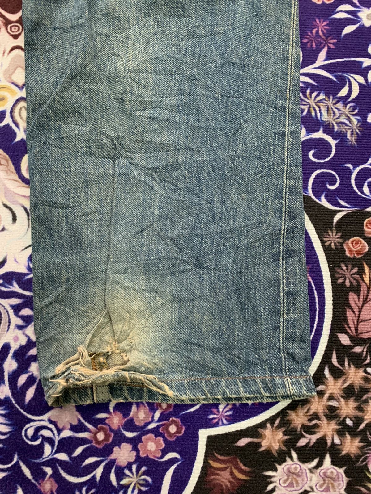 Edwin Vintage Edwin Selvedge Faded Wash Denim Size US 34 / EU 50 - 7 Thumbnail
