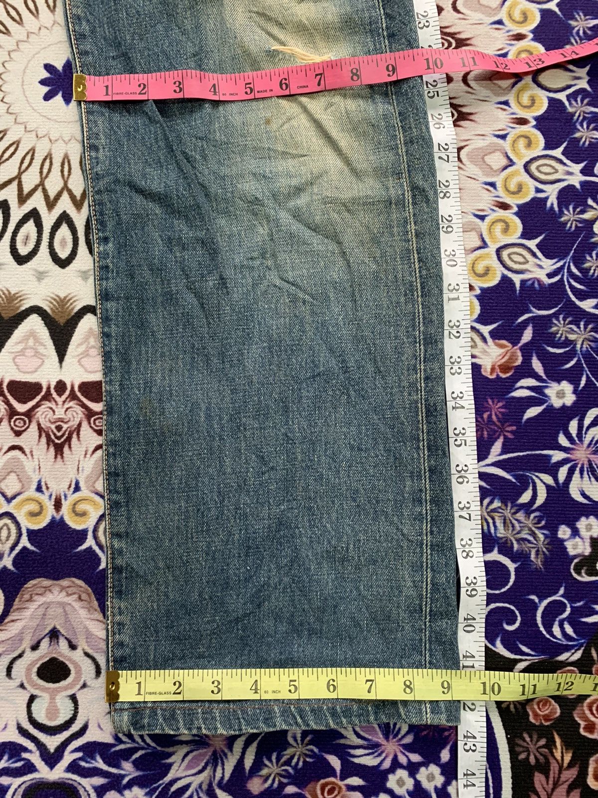 Edwin Vintage Edwin Selvedge Faded Wash Denim Size US 34 / EU 50 - 11 Thumbnail