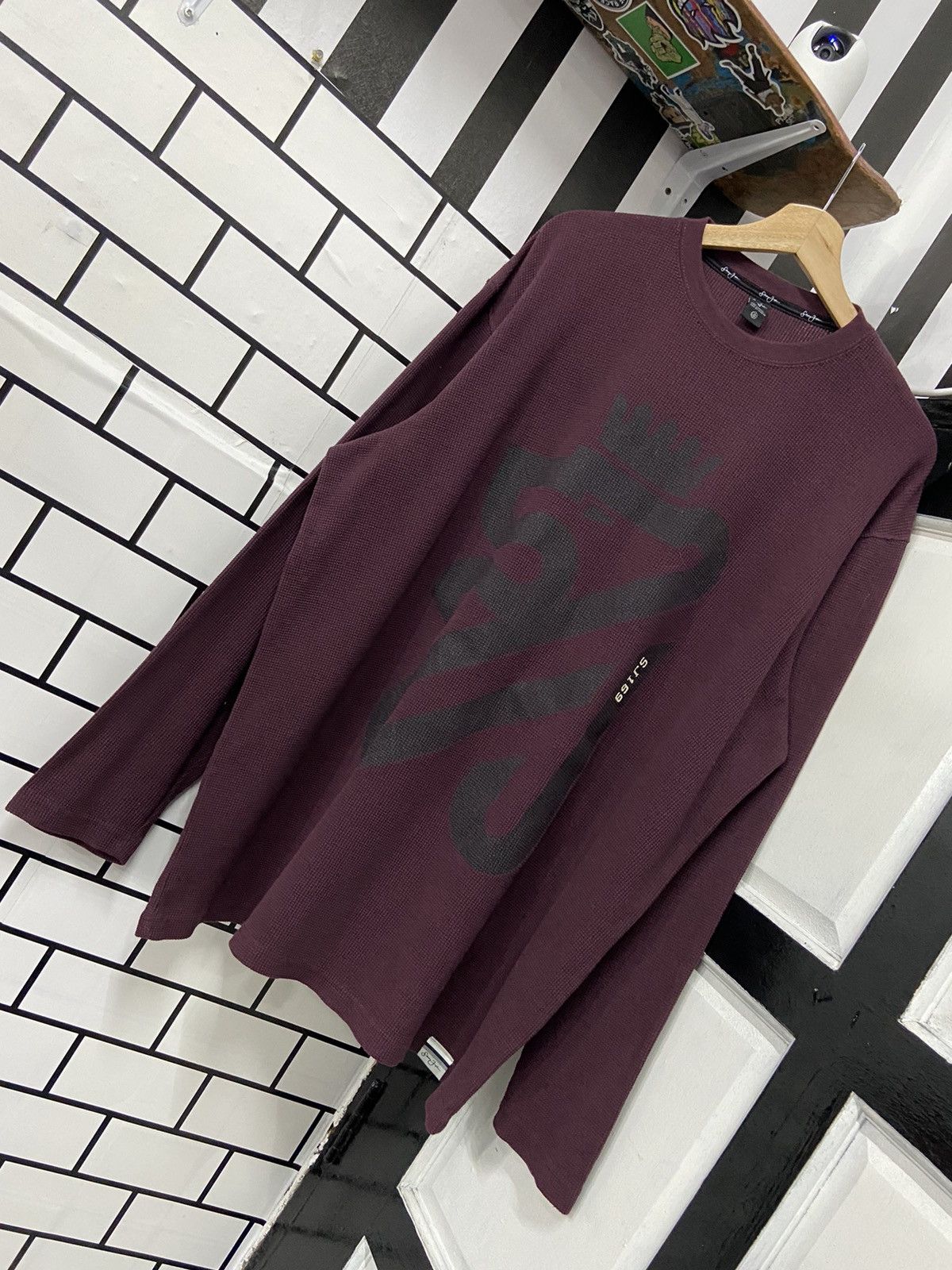 Sean John × Vintage Vintage Sean John Waffle Long Sleeve Shirt Size US XXL / EU 58 / 5 - 3 Thumbnail