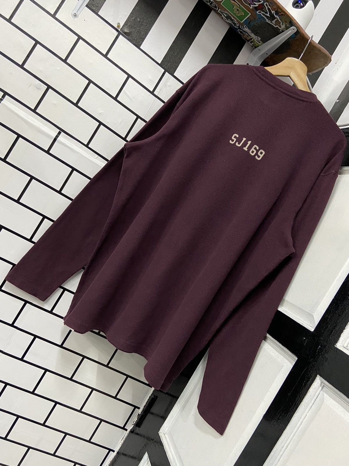 Sean John × Vintage Vintage Sean John Waffle Long Sleeve Shirt Size US XXL / EU 58 / 5 - 10 Thumbnail