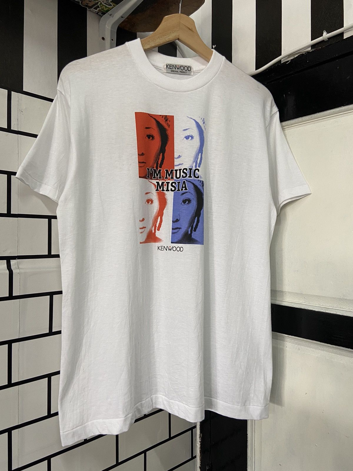 Japanese Brand × Vintage Vintage 90’s Kenwood I’m Music Misia Promo Tee Single Stitch Size US M / EU 48-50 / 2 - 4 Thumbnail