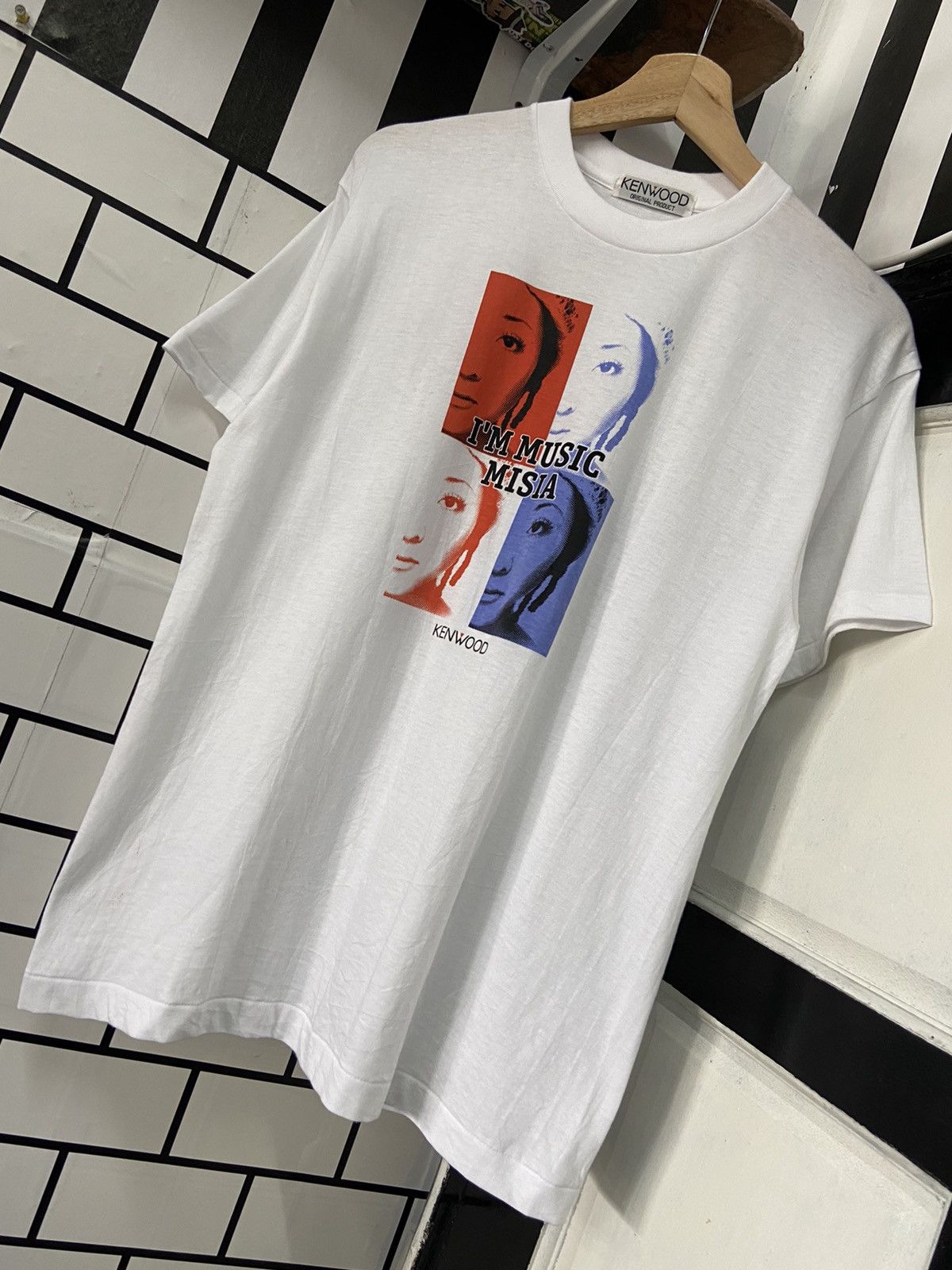 Japanese Brand × Vintage Vintage 90’s Kenwood I’m Music Misia Promo Tee Single Stitch Size US M / EU 48-50 / 2 - 3 Thumbnail
