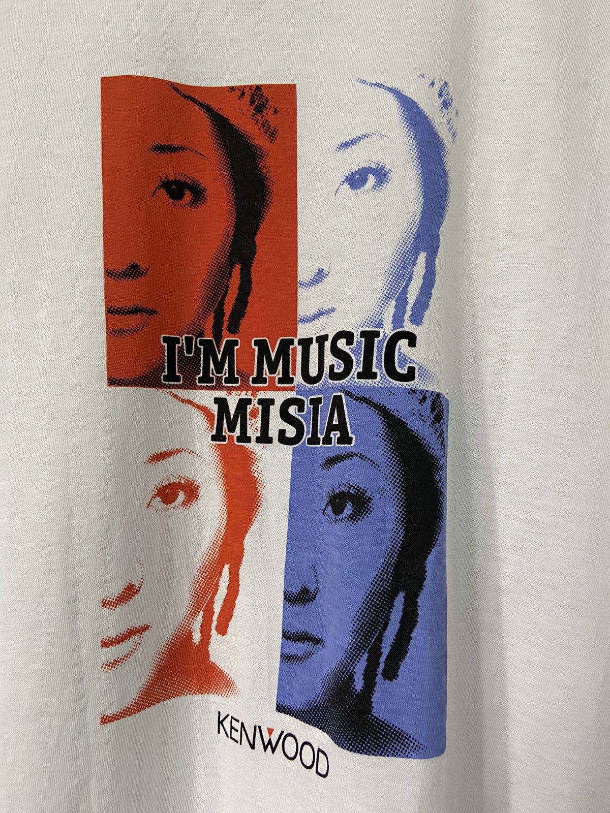 Japanese Brand × Vintage Vintage 90’s Kenwood I’m Music Misia Promo Tee Single Stitch Size US M / EU 48-50 / 2 - 5 Thumbnail