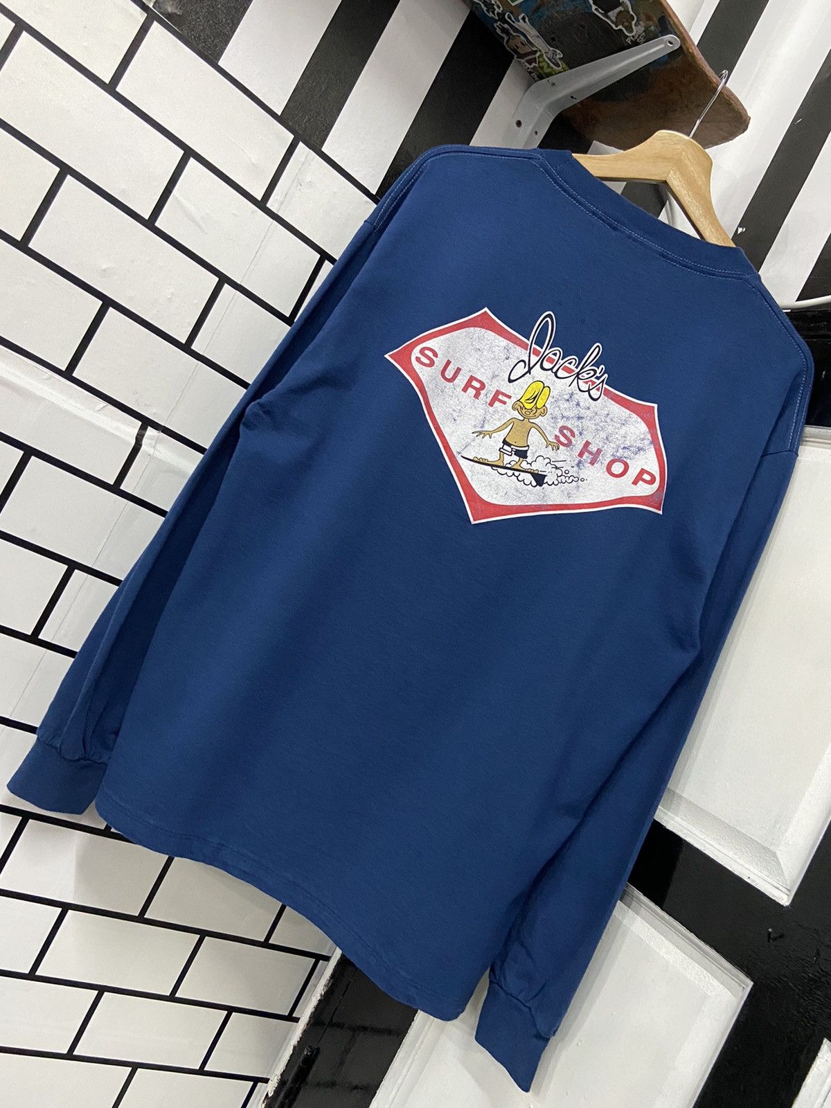 Vintage Vintage 90’s Jacks Surf Shop Long Sleeve tee Made in USA Size US L / EU 52-54 / 3 - 3 Thumbnail