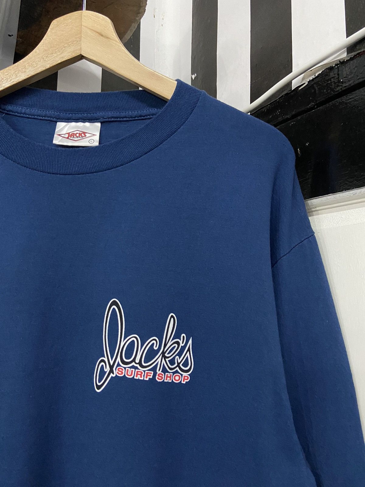 Vintage Vintage 90’s Jacks Surf Shop Long Sleeve tee Made in USA Size US L / EU 52-54 / 3 - 8 Thumbnail