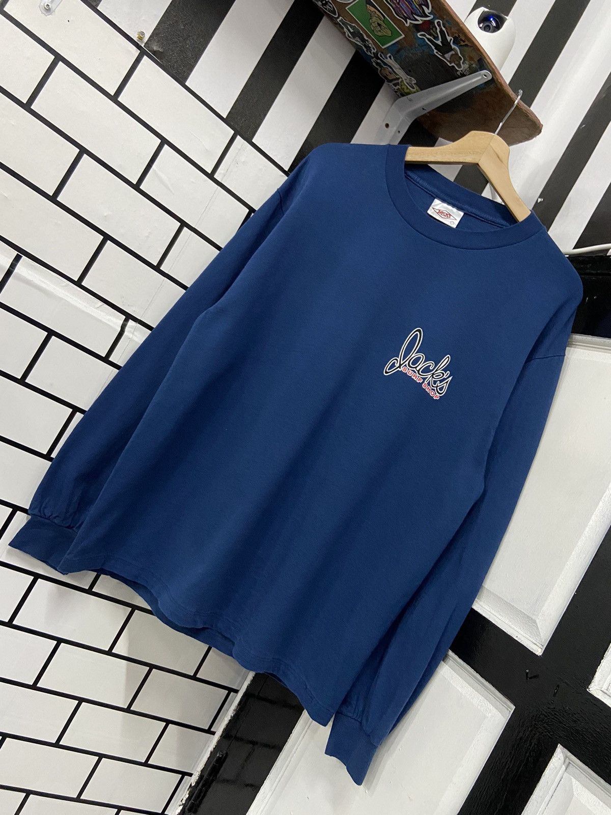 Vintage Vintage 90’s Jacks Surf Shop Long Sleeve tee Made in USA Size US L / EU 52-54 / 3 - 7 Thumbnail