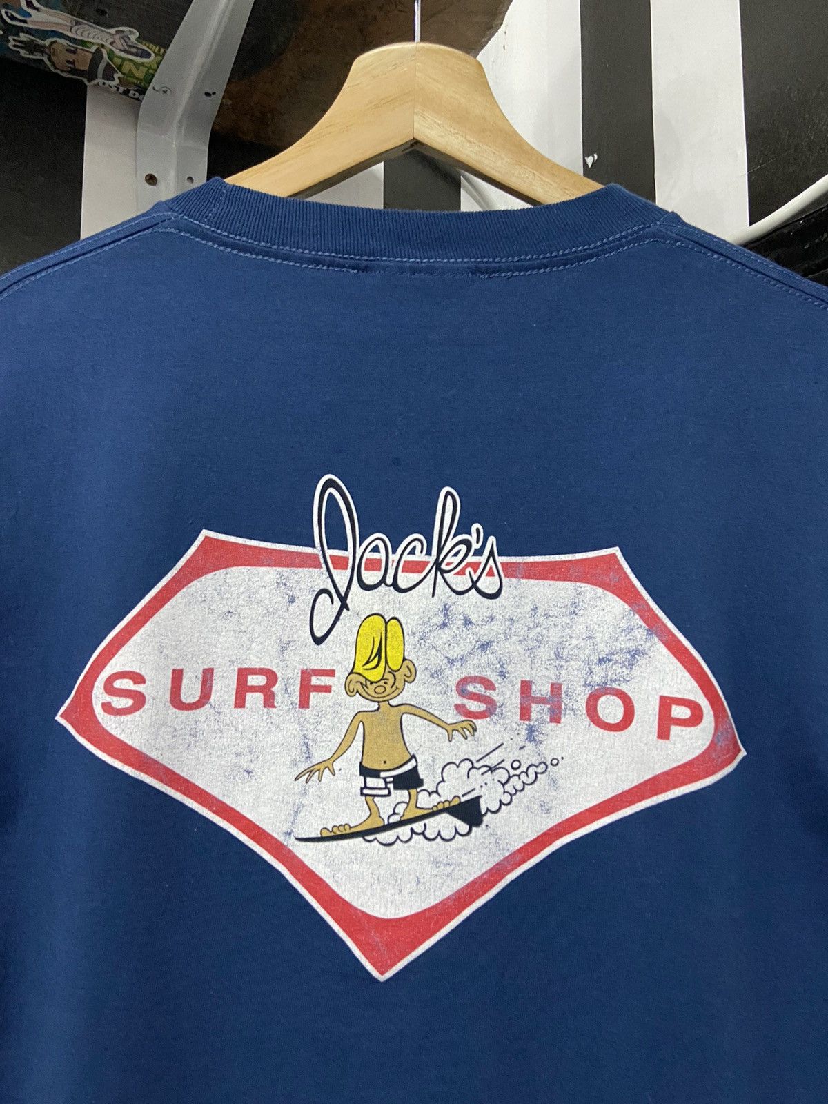Vintage Vintage 90’s Jacks Surf Shop Long Sleeve tee Made in USA Size US L / EU 52-54 / 3 - 5 Thumbnail