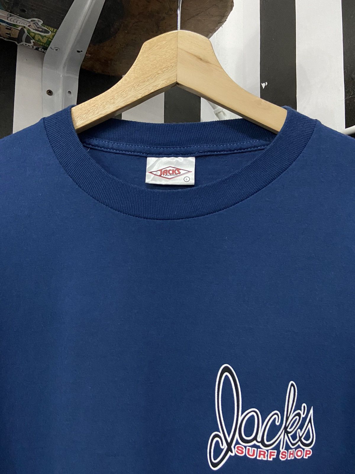 Vintage Vintage 90’s Jacks Surf Shop Long Sleeve tee Made in USA Size US L / EU 52-54 / 3 - 9 Thumbnail