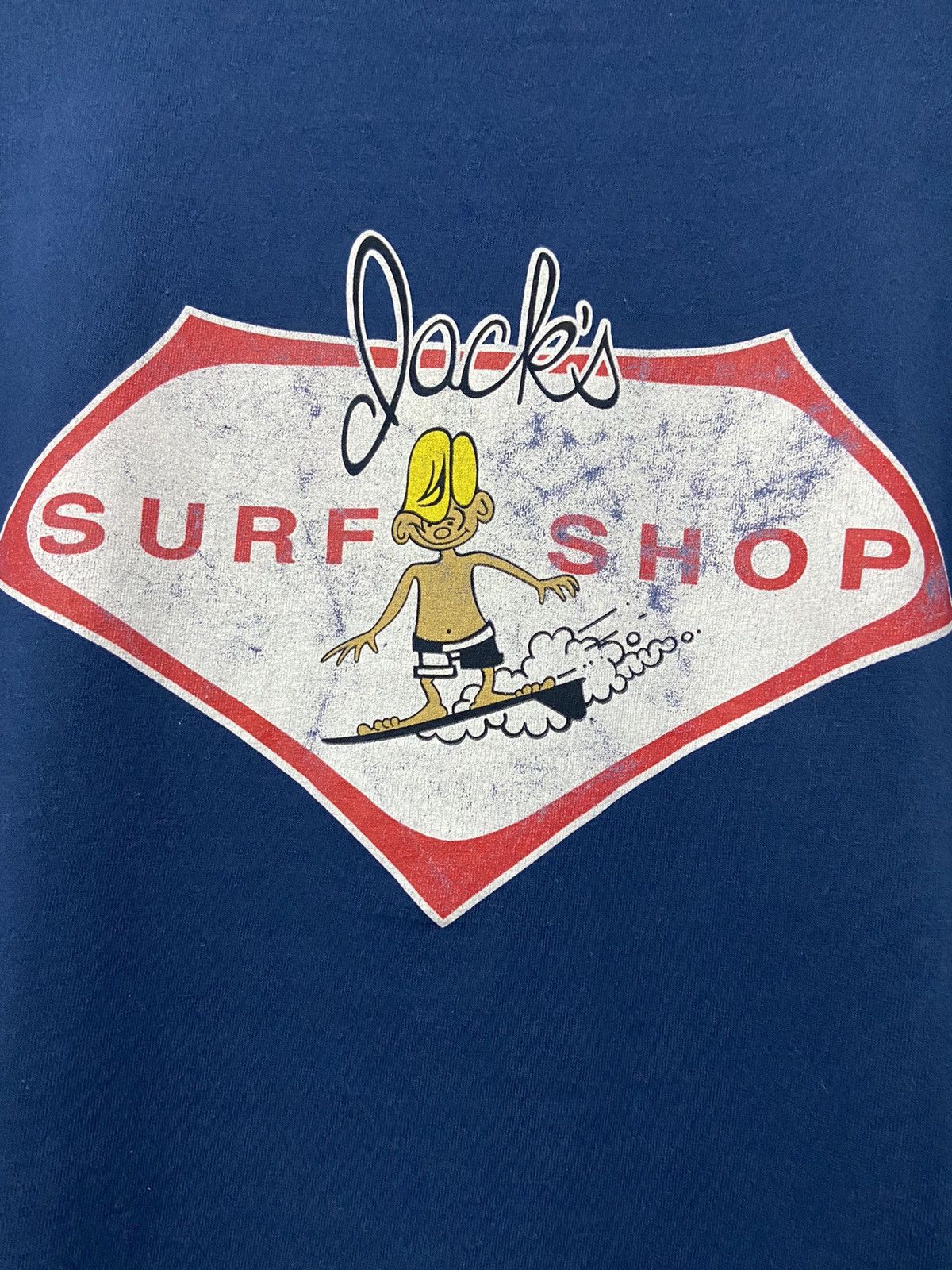 Vintage Vintage 90’s Jacks Surf Shop Long Sleeve tee Made in USA Size US L / EU 52-54 / 3 - 6 Thumbnail