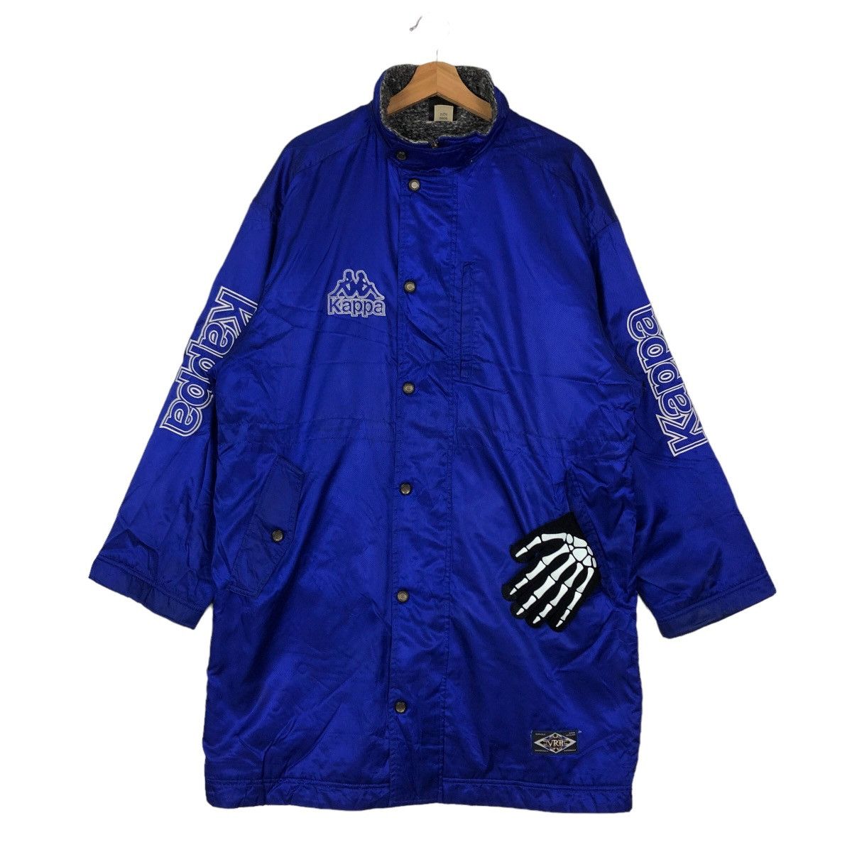 VINTAGE SURVIVAL LONG JACKET KAPPA JAPAN BIG LOGO Menswear