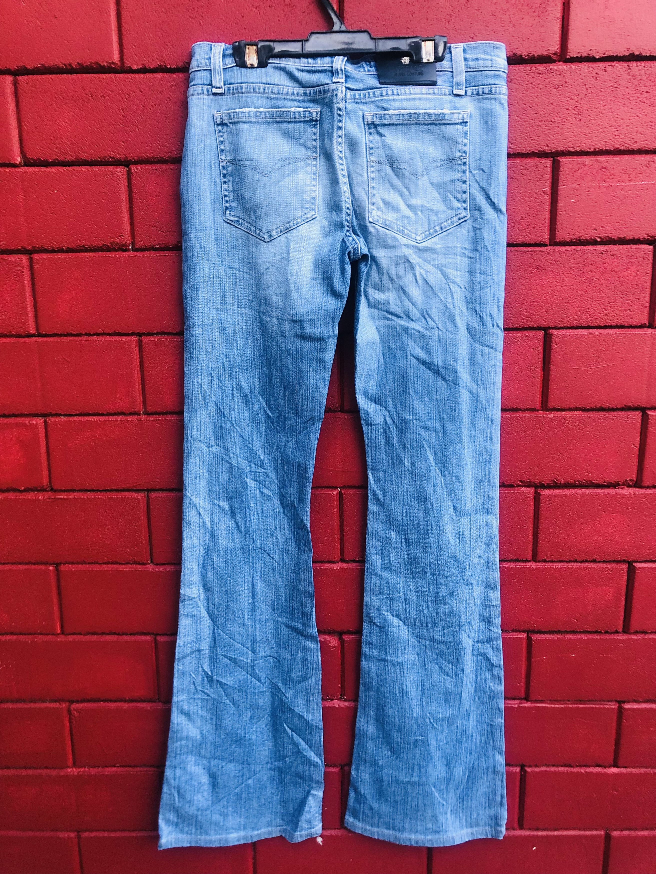 Japanese Brand × Vintage Vintage Versace Bootcut Japanese Designer Fashion Style Size US 28 / EU 44 - 2 Thumbnail