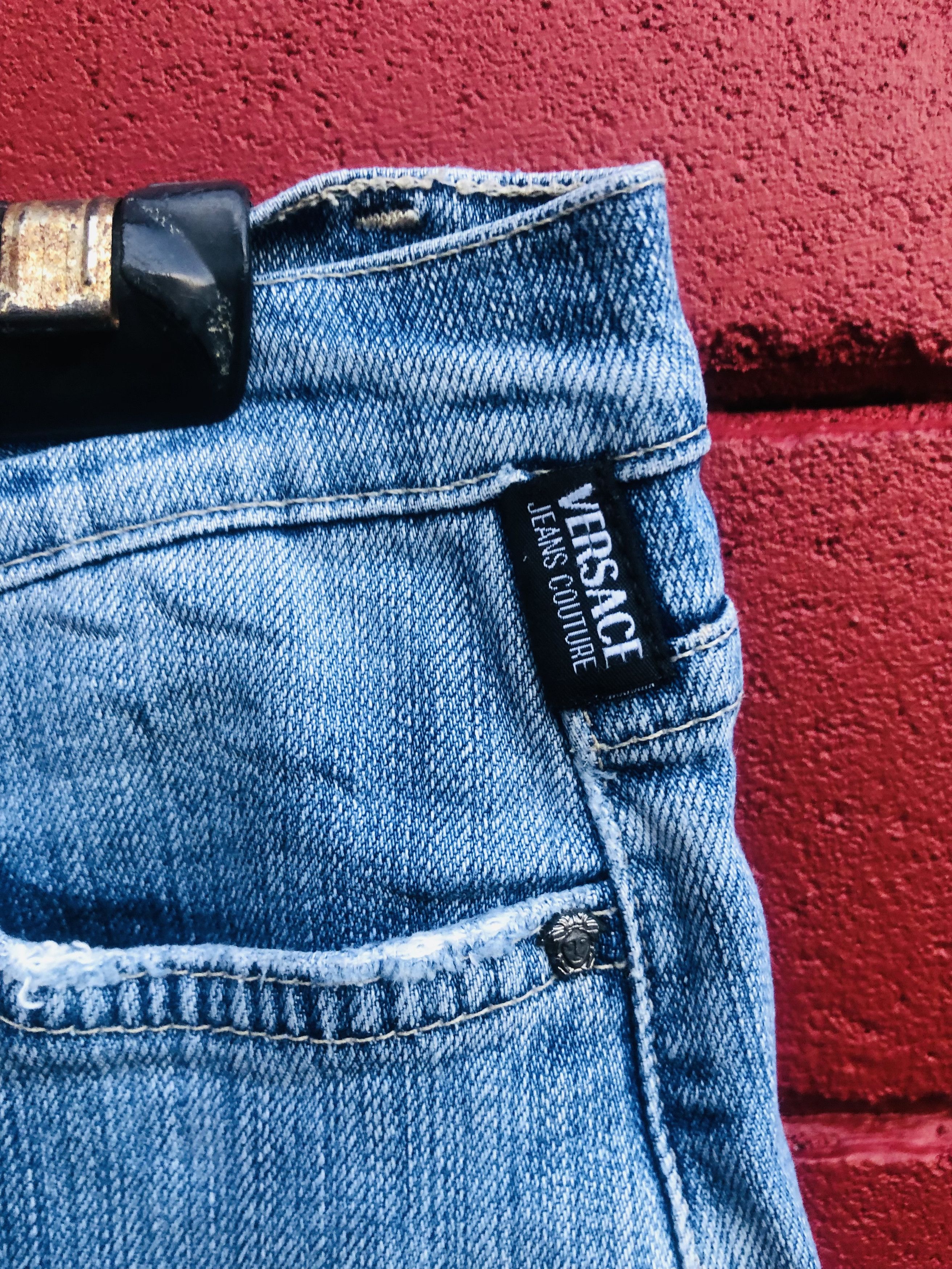Japanese Brand × Vintage Vintage Versace Bootcut Japanese Designer Fashion Style Size US 28 / EU 44 - 5 Thumbnail