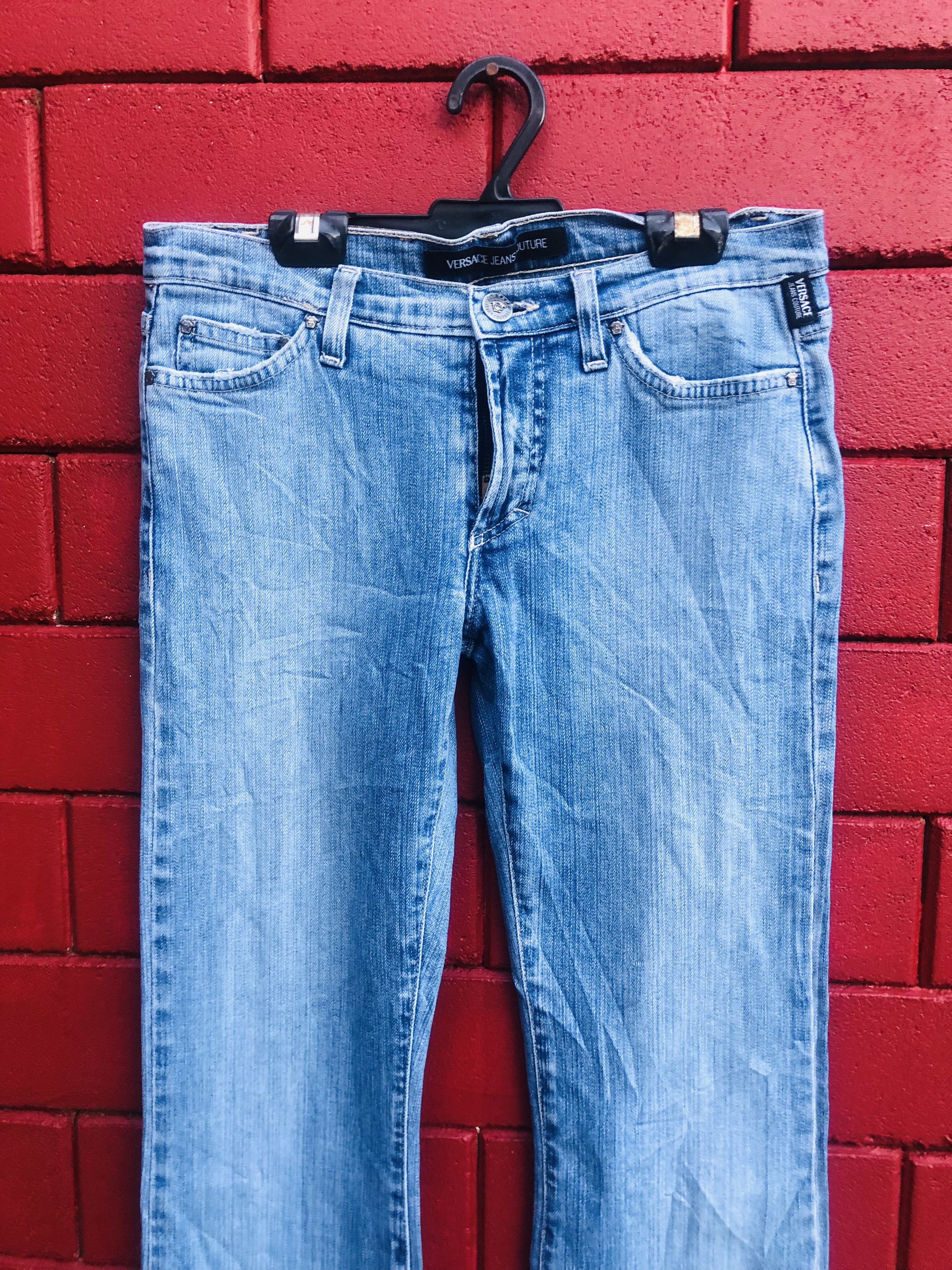 Japanese Brand × Vintage Vintage Versace Bootcut Japanese Designer Fashion Style Size US 28 / EU 44 - 3 Thumbnail