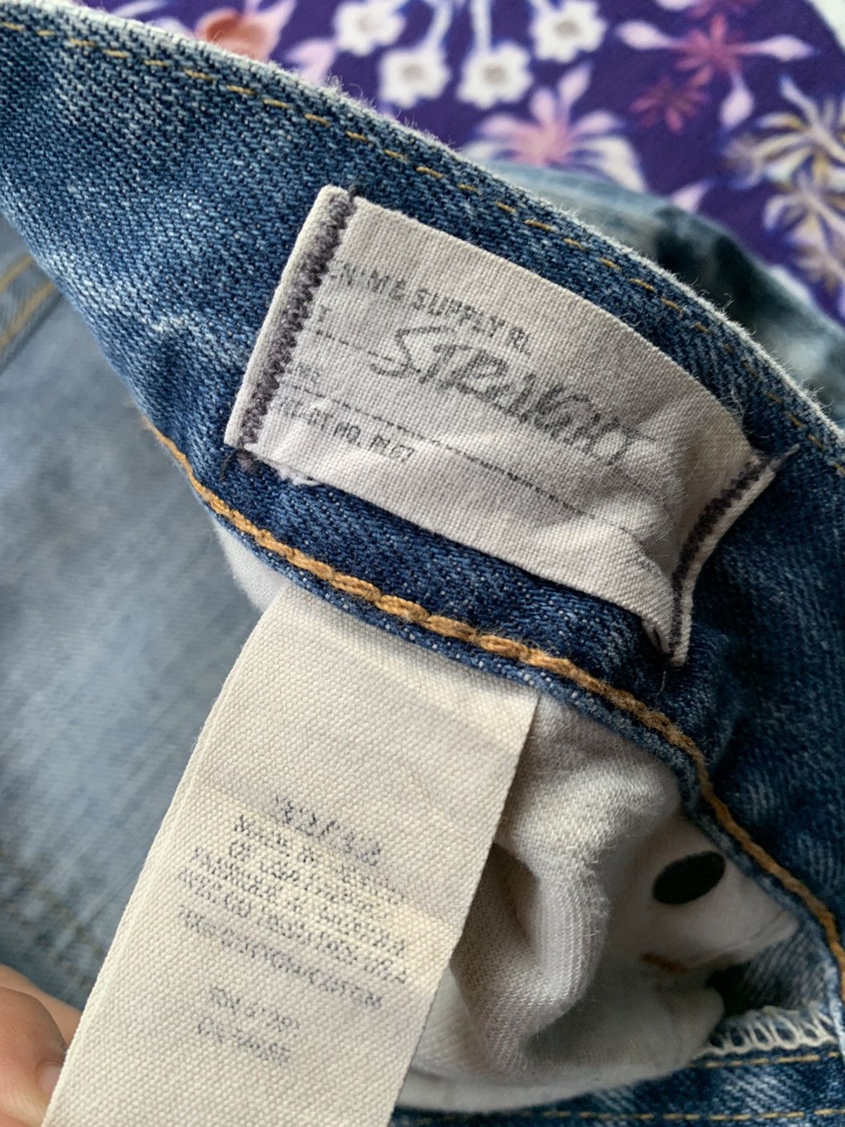 RRL Ralph Lauren Vintage Ralph Lauren Faded Wash Denim Size US 35 - 6 Thumbnail