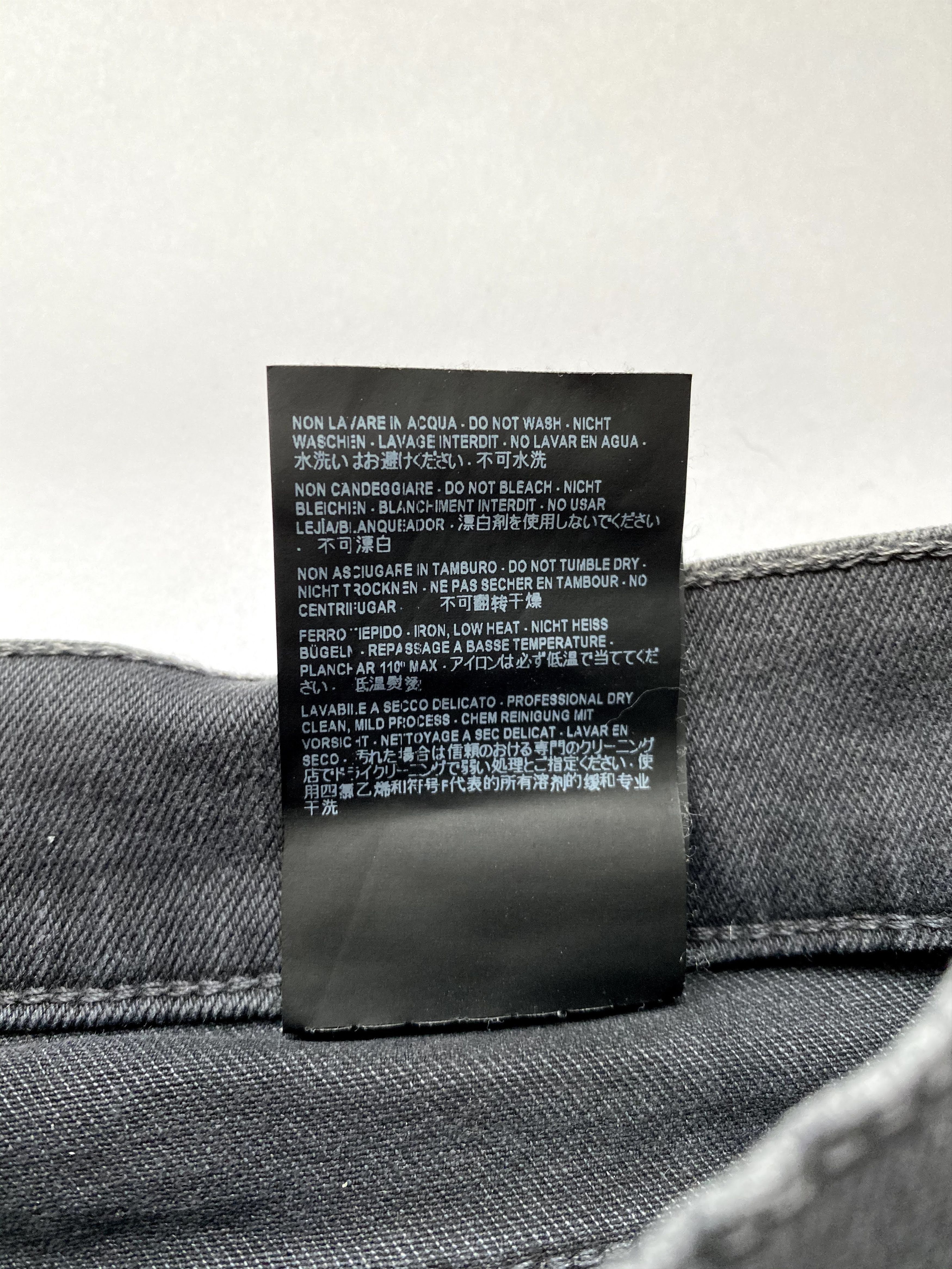 Balenciaga ⚡️QUICK SALE⚡️ 2018 Balenciaga Demna Black Jeans Denim Size 29" - 5 Thumbnail