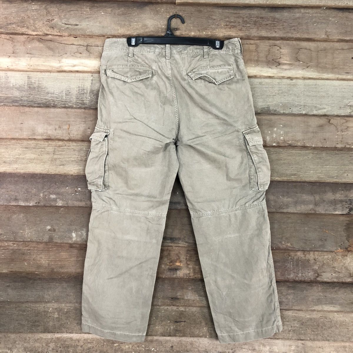 Faded Glory × Japanese Brand DL Uniqlo Grey Multipocket Tactical Cargo Pants #c960 Size US 31 - 8 Thumbnail