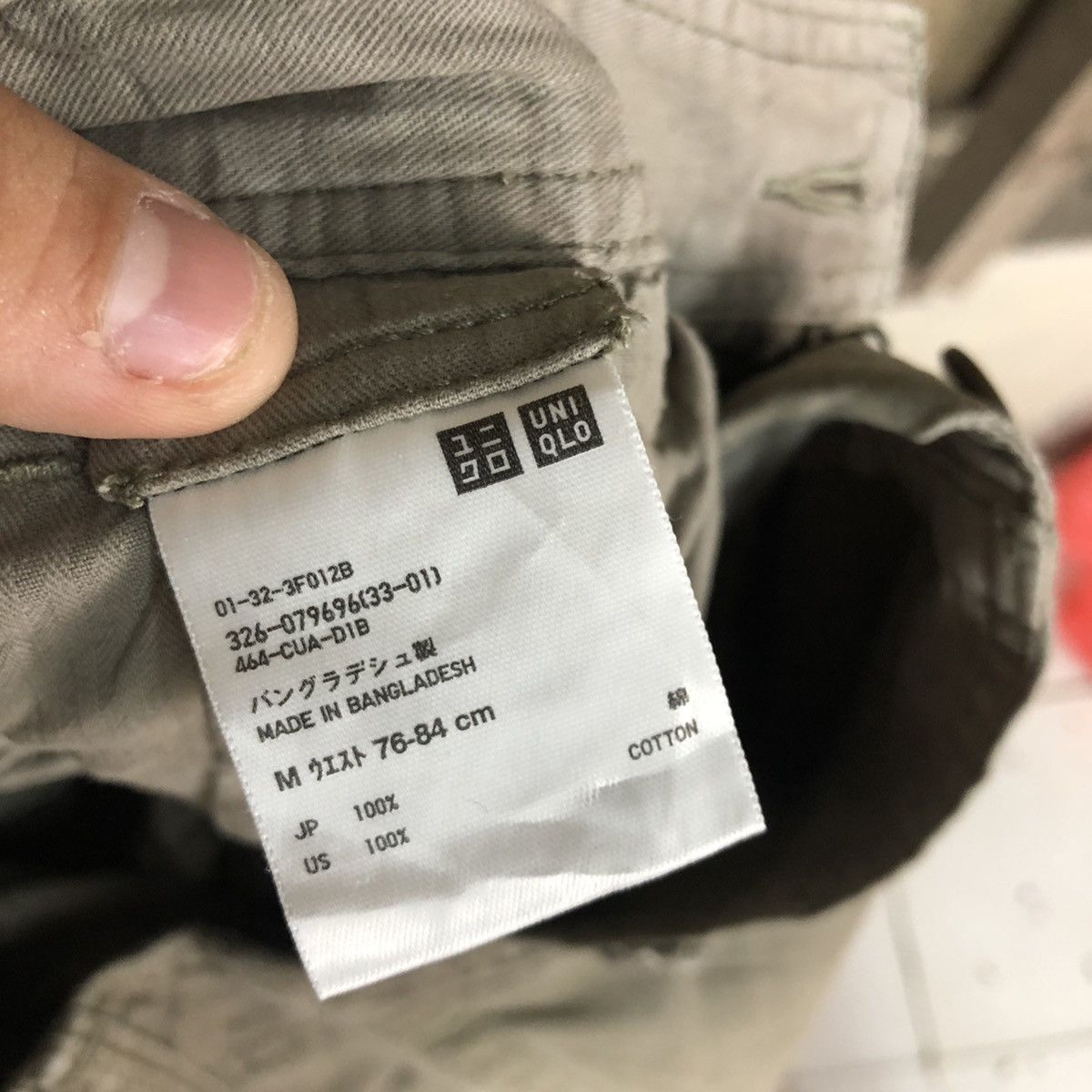 Faded Glory × Japanese Brand DL Uniqlo Grey Multipocket Tactical Cargo Pants #c960 Size US 31 - 11 Thumbnail