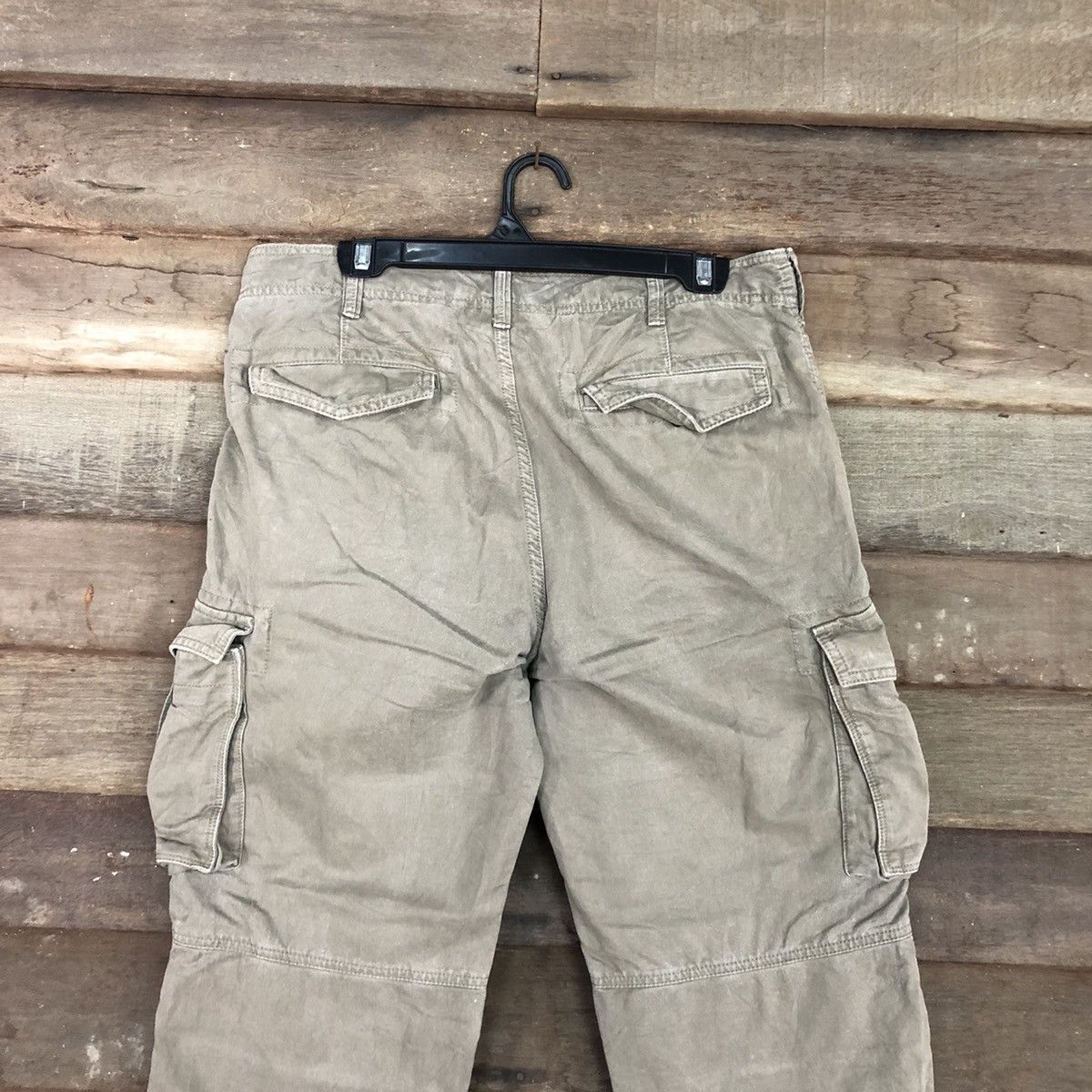 Faded Glory × Japanese Brand DL Uniqlo Grey Multipocket Tactical Cargo Pants #c960 Size US 31 - 9 Thumbnail