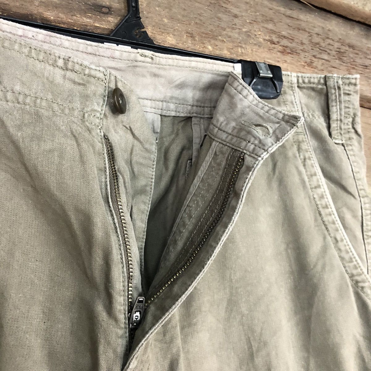 Faded Glory × Japanese Brand DL Uniqlo Grey Multipocket Tactical Cargo Pants #c960 Size US 31 - 7 Thumbnail