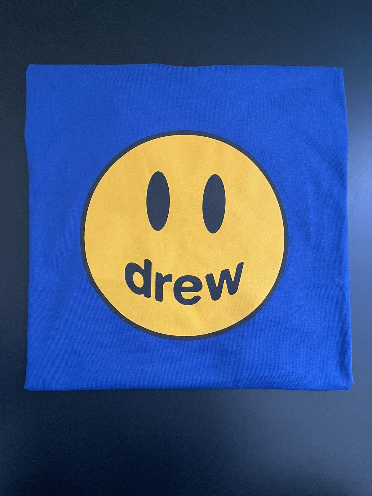 Drew House Justin Bieber Mascot Ink T-Shirt Short Sleeve T Shirts 