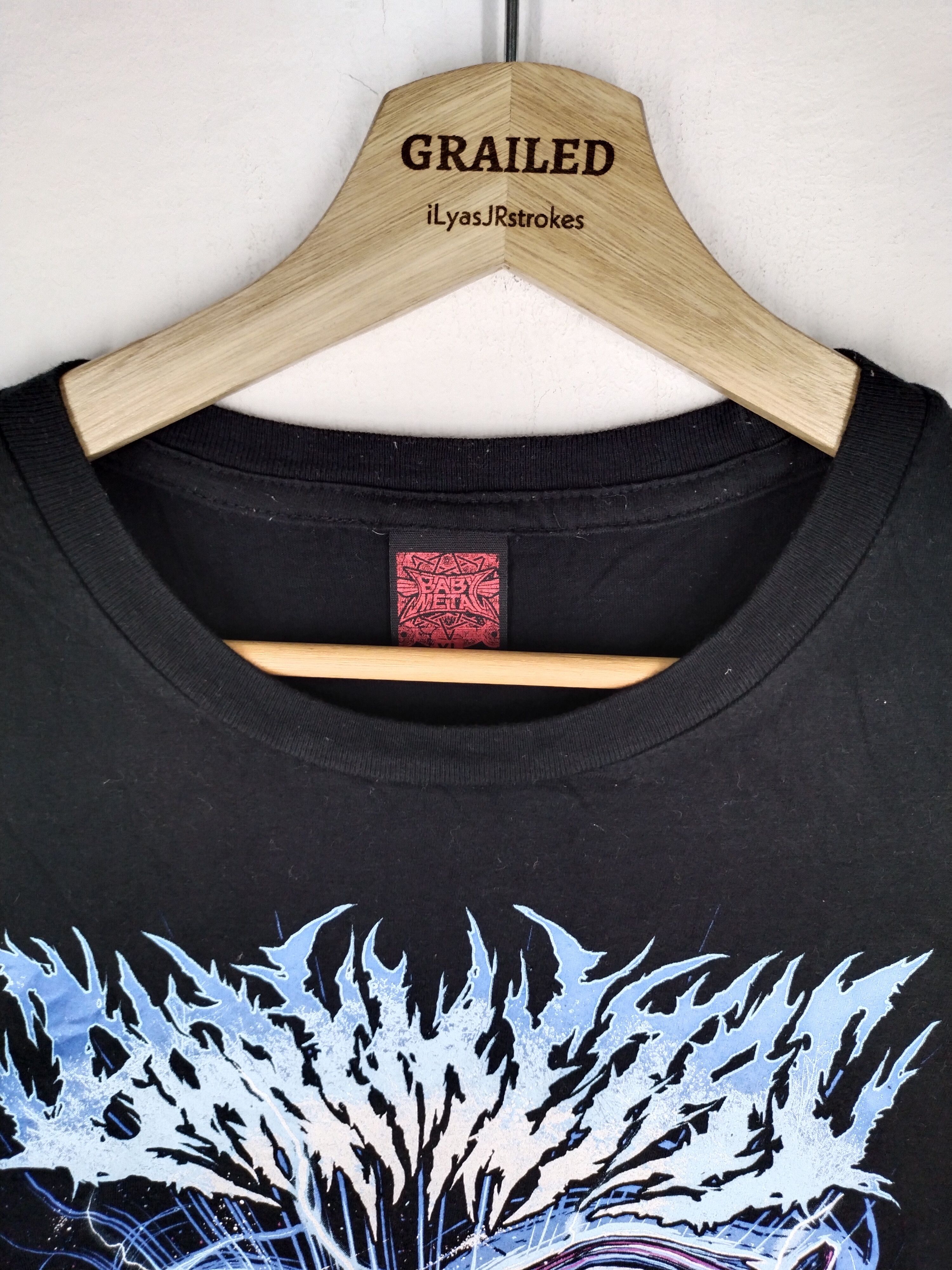 Japanese Brand WALL OF DEATH BABY METAL JAPAN TEE Size US M / EU 48-50 / 2 - 4 Thumbnail