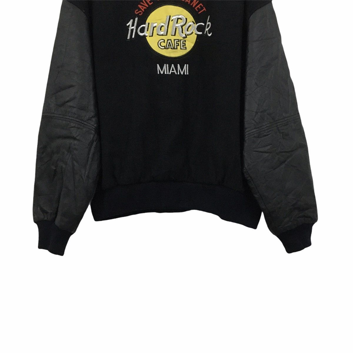 Hard Rock Cafe Rare Hard Rock Cafe Miami Varsity Jacket Logo Embroidery Size US M / EU 48-50 / 2 - 8 Thumbnail