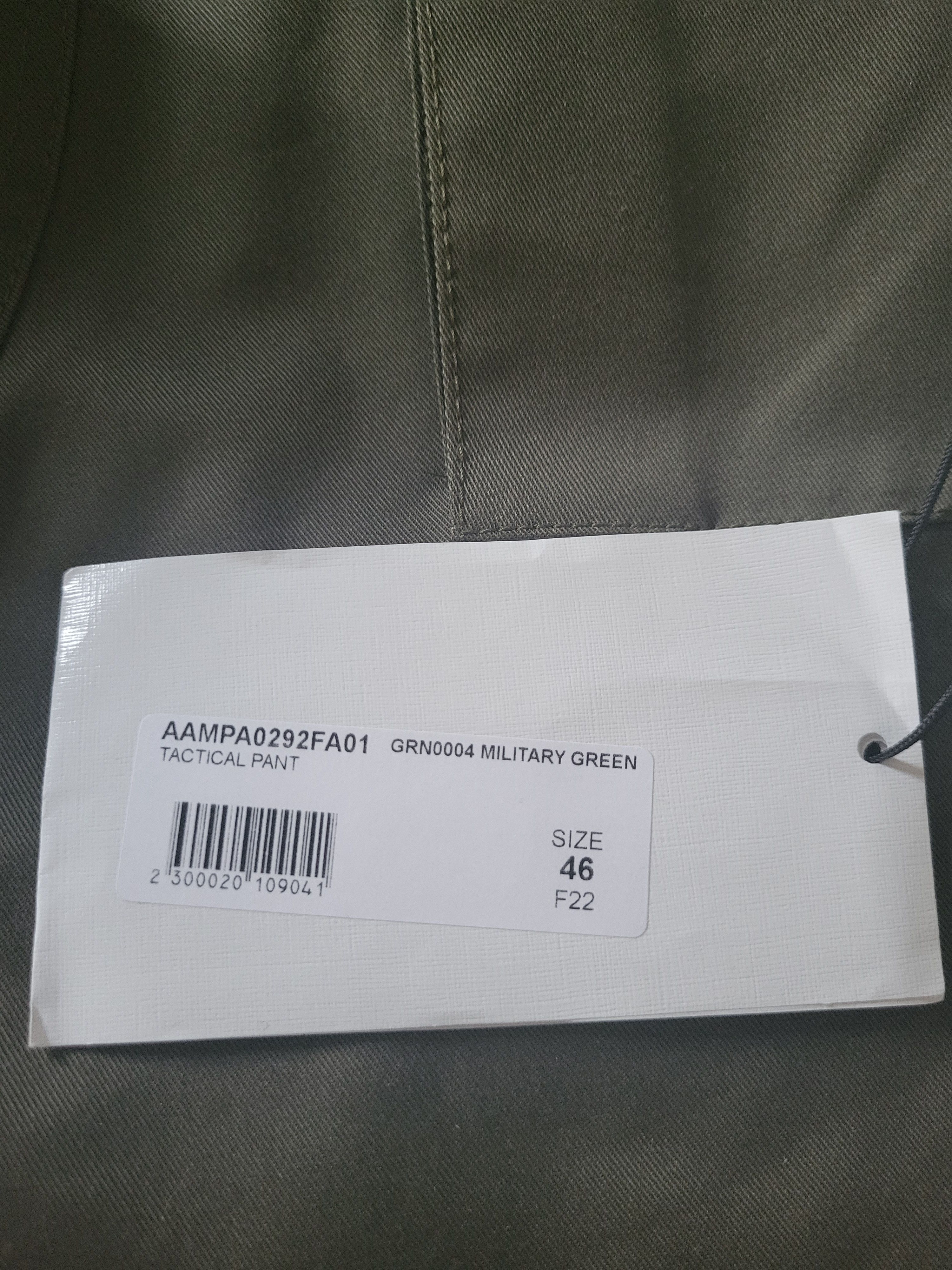 1017 ALYX 9SM ALYX GREEN TACTICAL CARGO PANTS Size US 30 / EU 46 - 7 Thumbnail