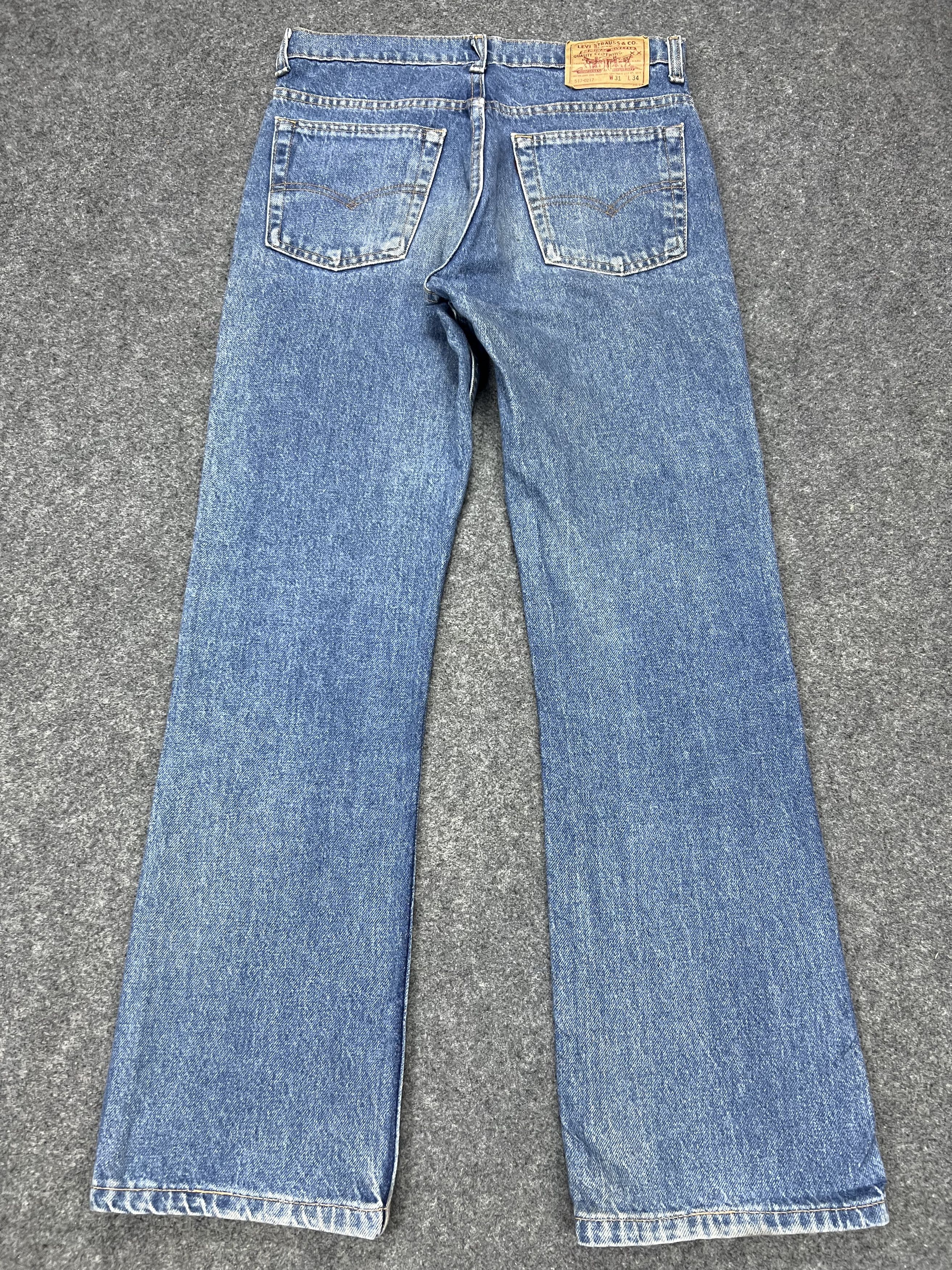 Levi's × Vintage Vintage Levi's 517 Bootcut jeans Size US 31 - 2 Thumbnail