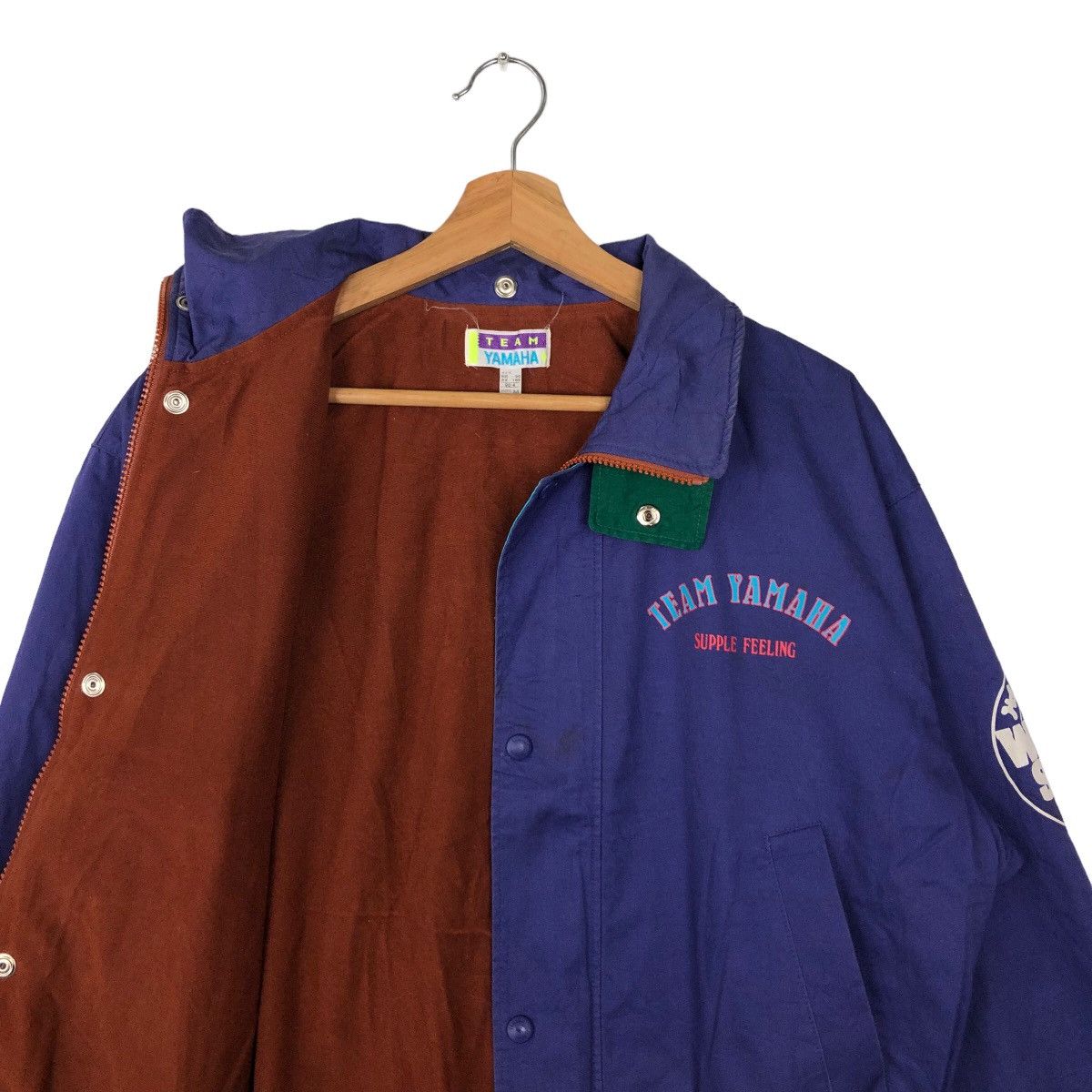 Japanese Brand VINTAGE BOMBER JACKET YAMAHA RACING BIG LOGO Size US M / EU 48-50 / 2 - 9 Thumbnail