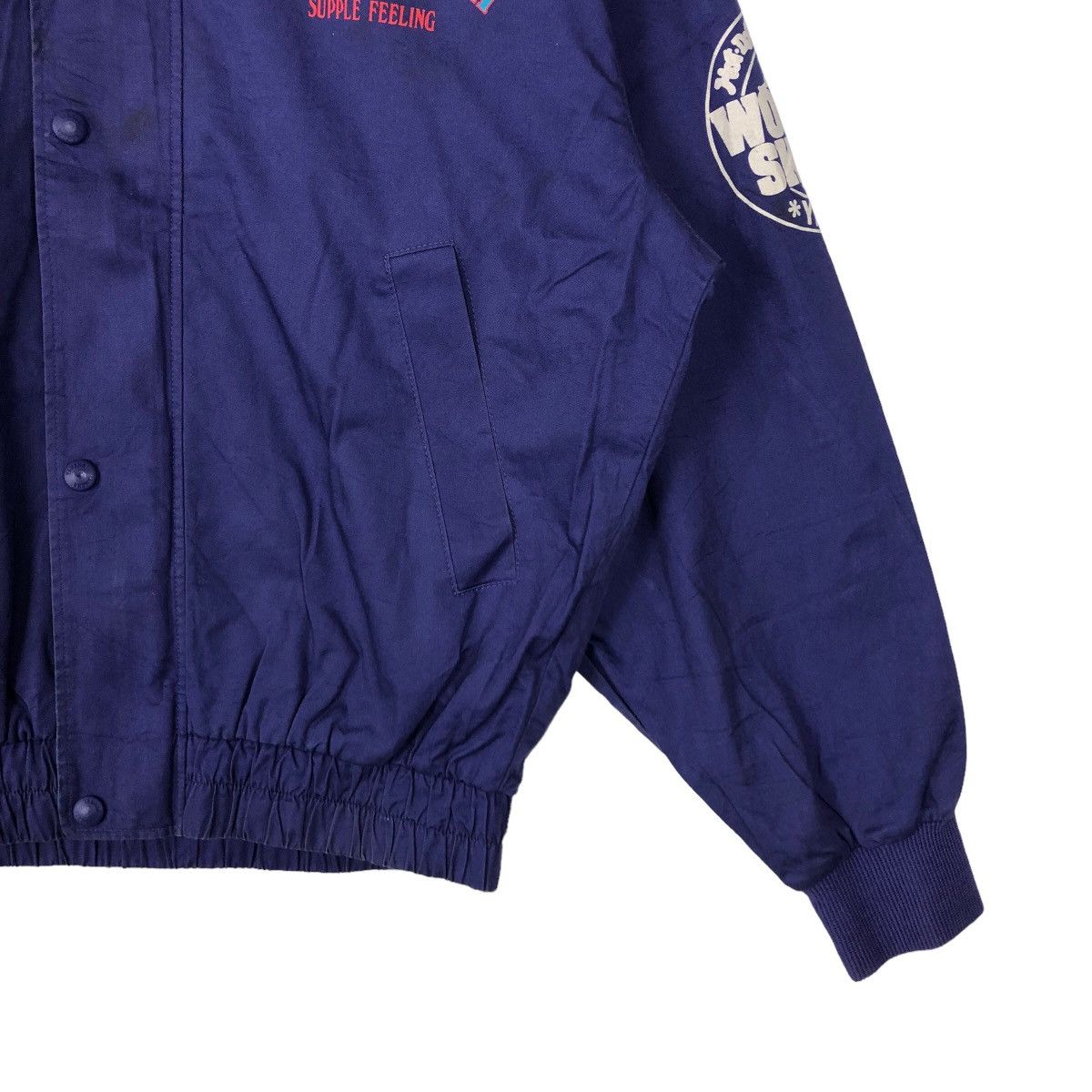 Japanese Brand VINTAGE BOMBER JACKET YAMAHA RACING BIG LOGO Size US M / EU 48-50 / 2 - 4 Thumbnail