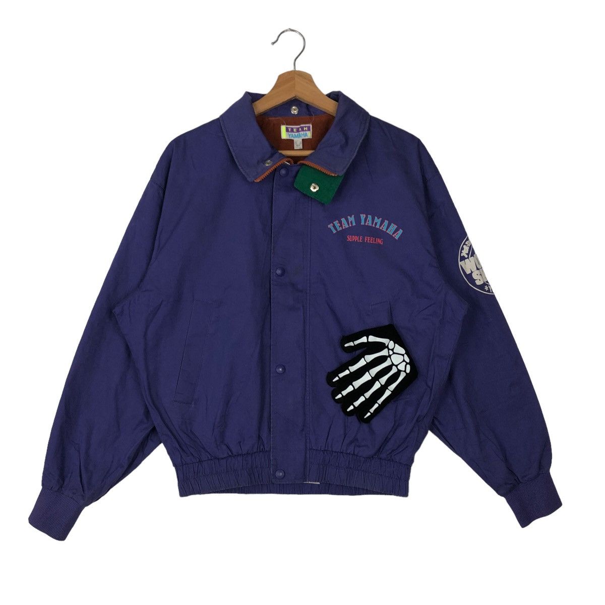 Japanese Brand VINTAGE BOMBER JACKET YAMAHA RACING BIG LOGO Size US M / EU 48-50 / 2 - 1 Thumbnail