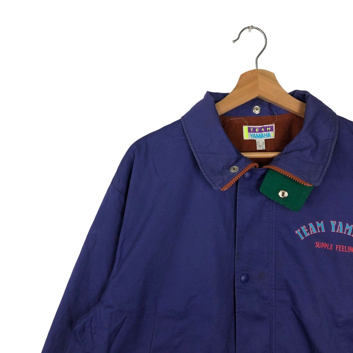 Japanese Brand VINTAGE BOMBER JACKET YAMAHA RACING BIG LOGO Size US M / EU 48-50 / 2 - 6 Thumbnail