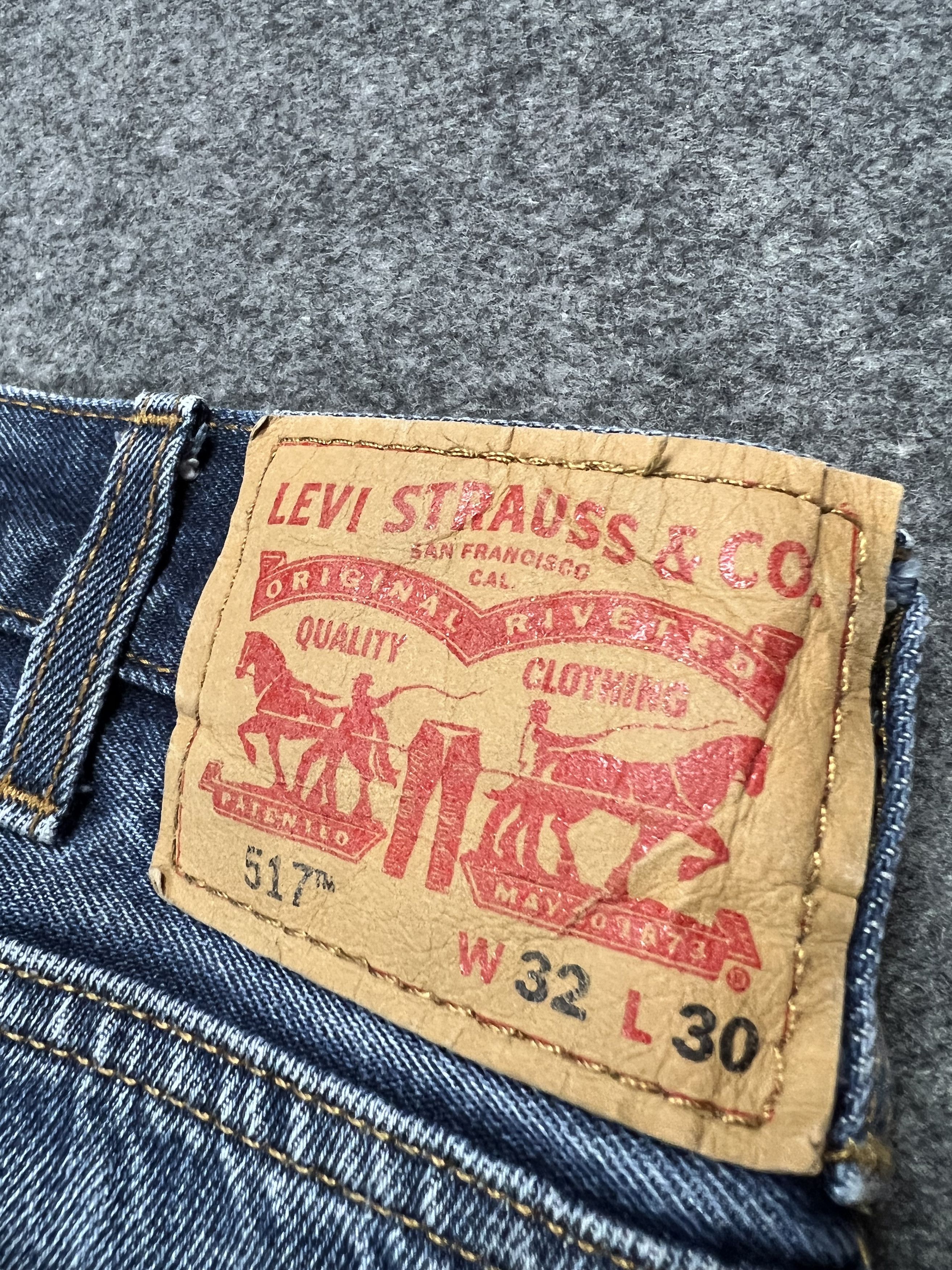 Levi's × Vintage Flare Levis 517 Jeans Size US 32 / EU 48 - 7 Thumbnail