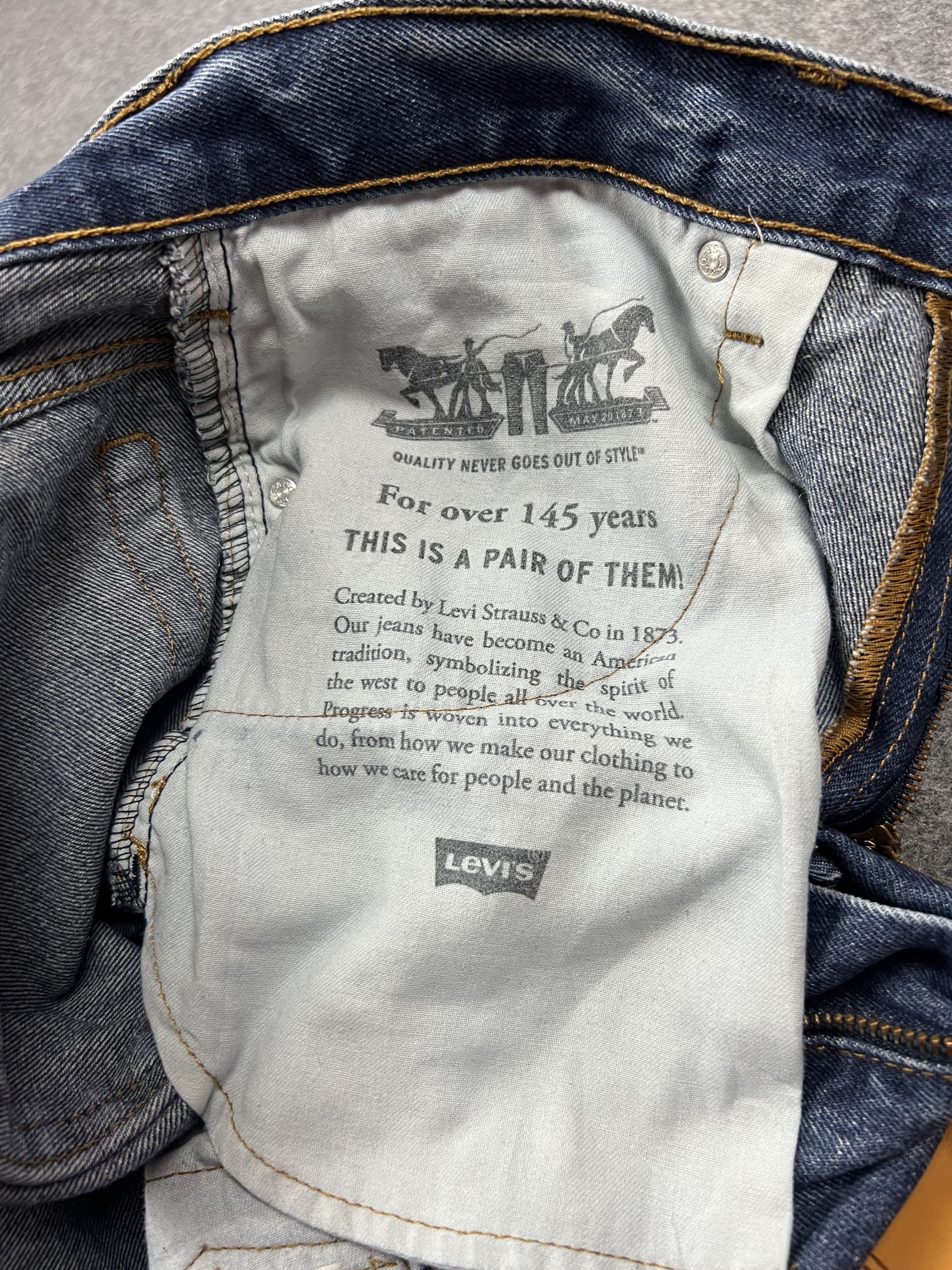 Levi's × Vintage Flare Levis 517 Jeans Size US 32 / EU 48 - 9 Thumbnail