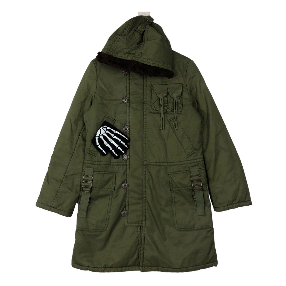 Issey Miyake SUNAOKUWAHARA BY ISSEY MIYAKE JAPAN PARKA JACKET BONDAGE Size US M / EU 48-50 / 2 - 1 Thumbnail