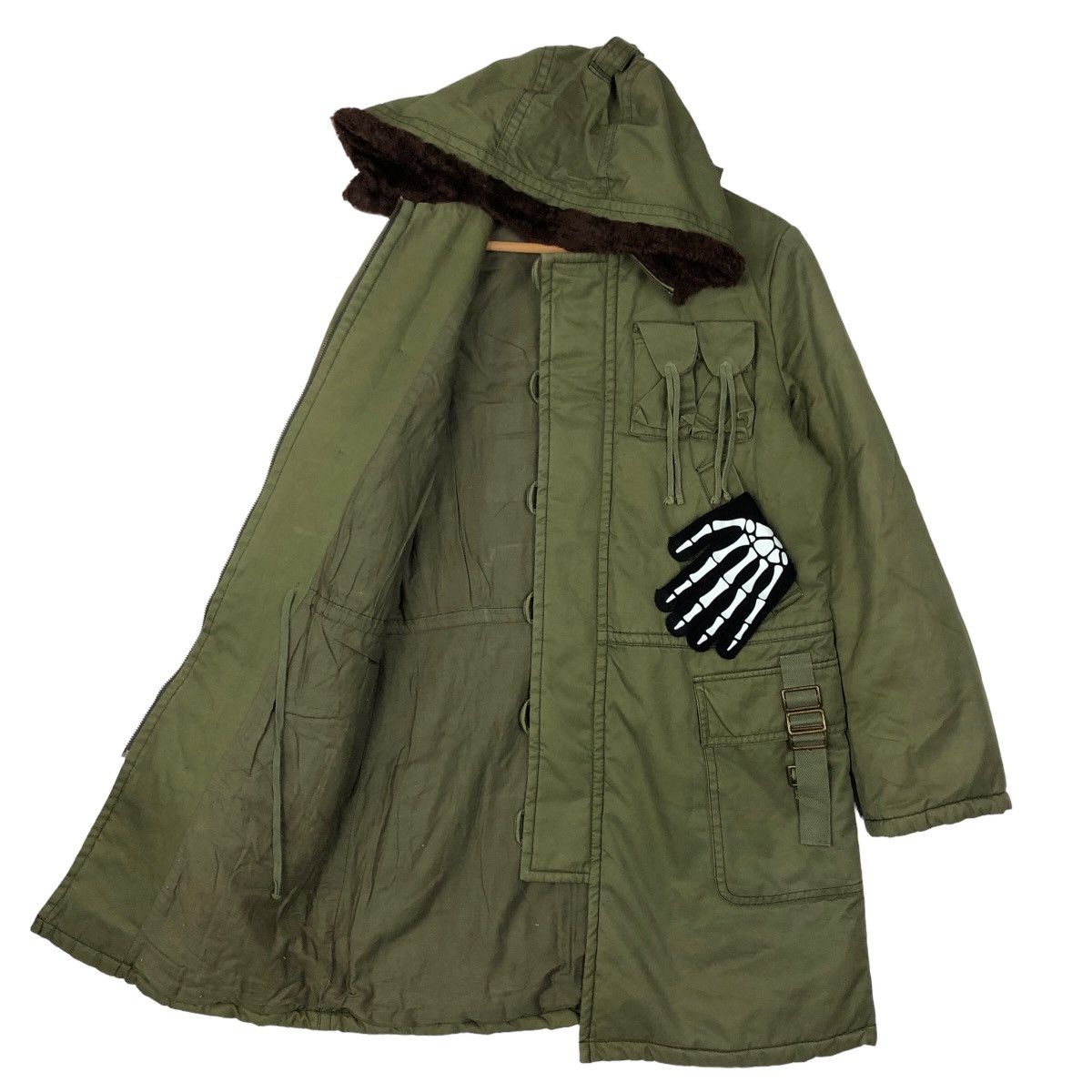Issey Miyake SUNAOKUWAHARA BY ISSEY MIYAKE JAPAN PARKA JACKET BONDAGE Size US M / EU 48-50 / 2 - 9 Thumbnail
