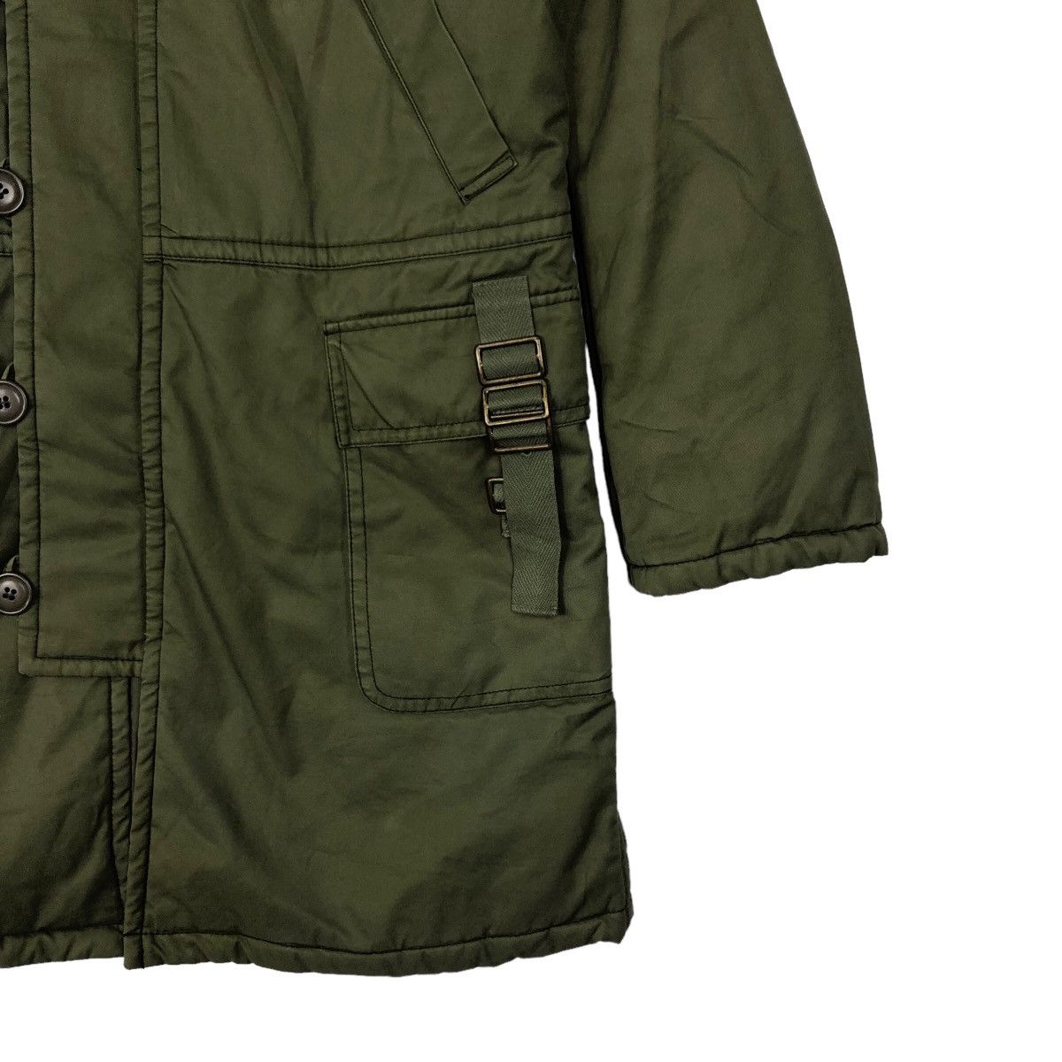 Issey Miyake SUNAOKUWAHARA BY ISSEY MIYAKE JAPAN PARKA JACKET BONDAGE Size US M / EU 48-50 / 2 - 4 Thumbnail