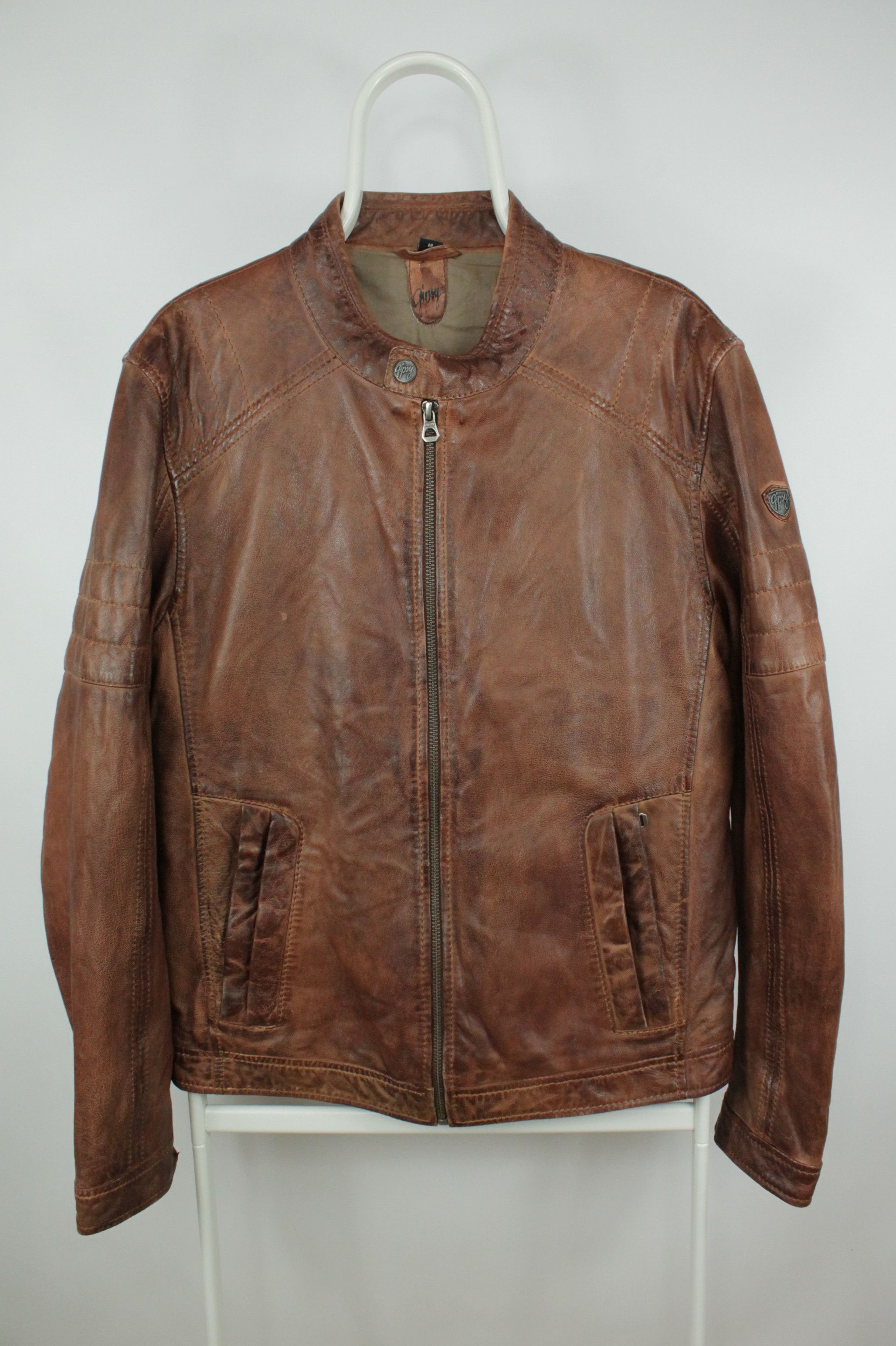 Gypsy Gipsy Cave Lalyv Cognac Leather Jacket Grailed