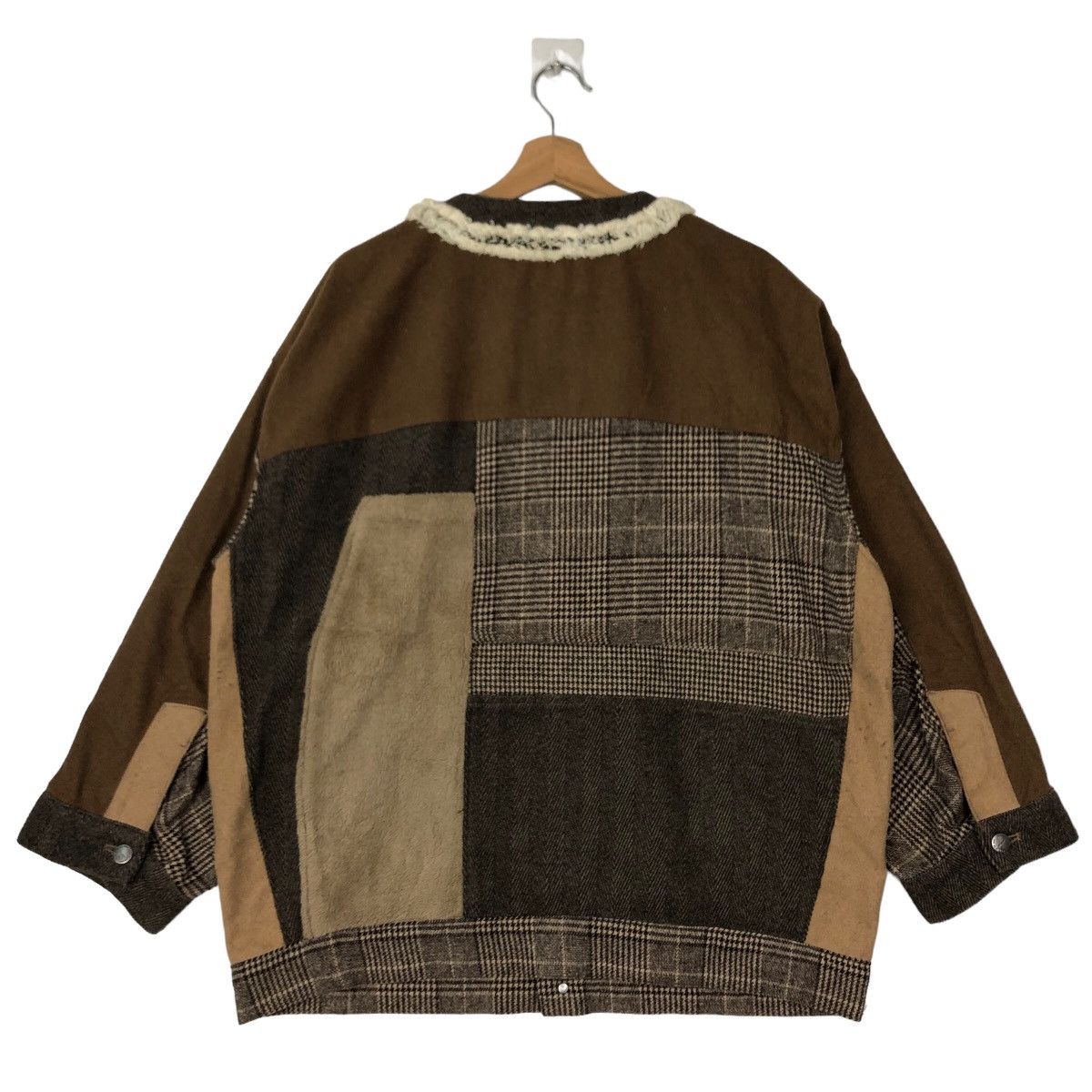 Japanese Brand VINTAGE PATCH WORK JACKET RIVET&SURGE KAPITAL JAPAN DESIGN Size US M / EU 48-50 / 2 - 7 Thumbnail