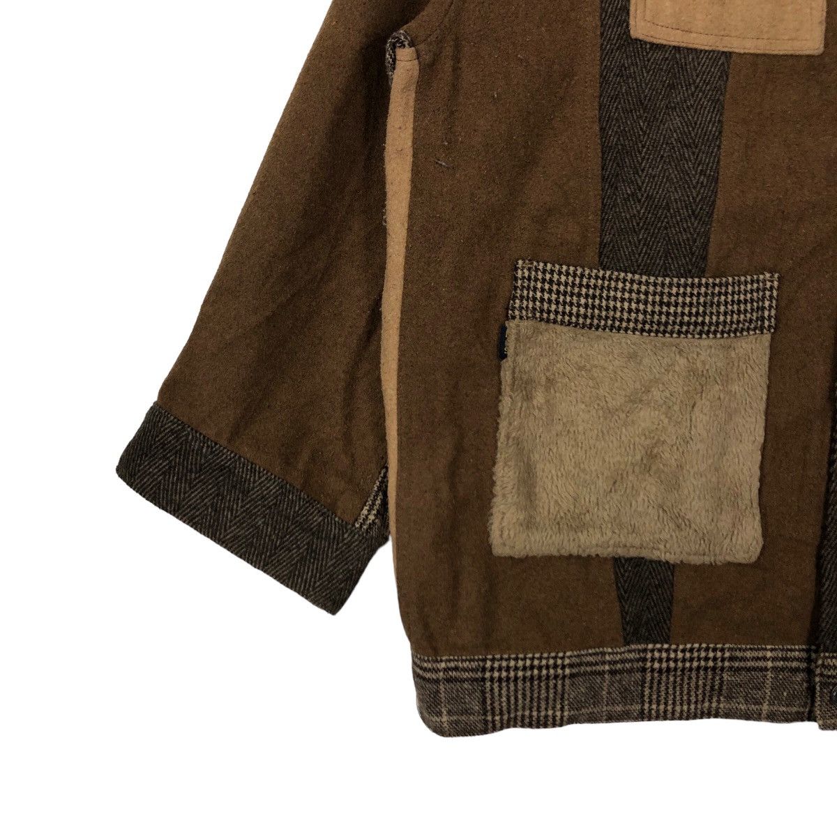 Japanese Brand VINTAGE PATCH WORK JACKET RIVET&SURGE KAPITAL JAPAN DESIGN Size US M / EU 48-50 / 2 - 3 Thumbnail