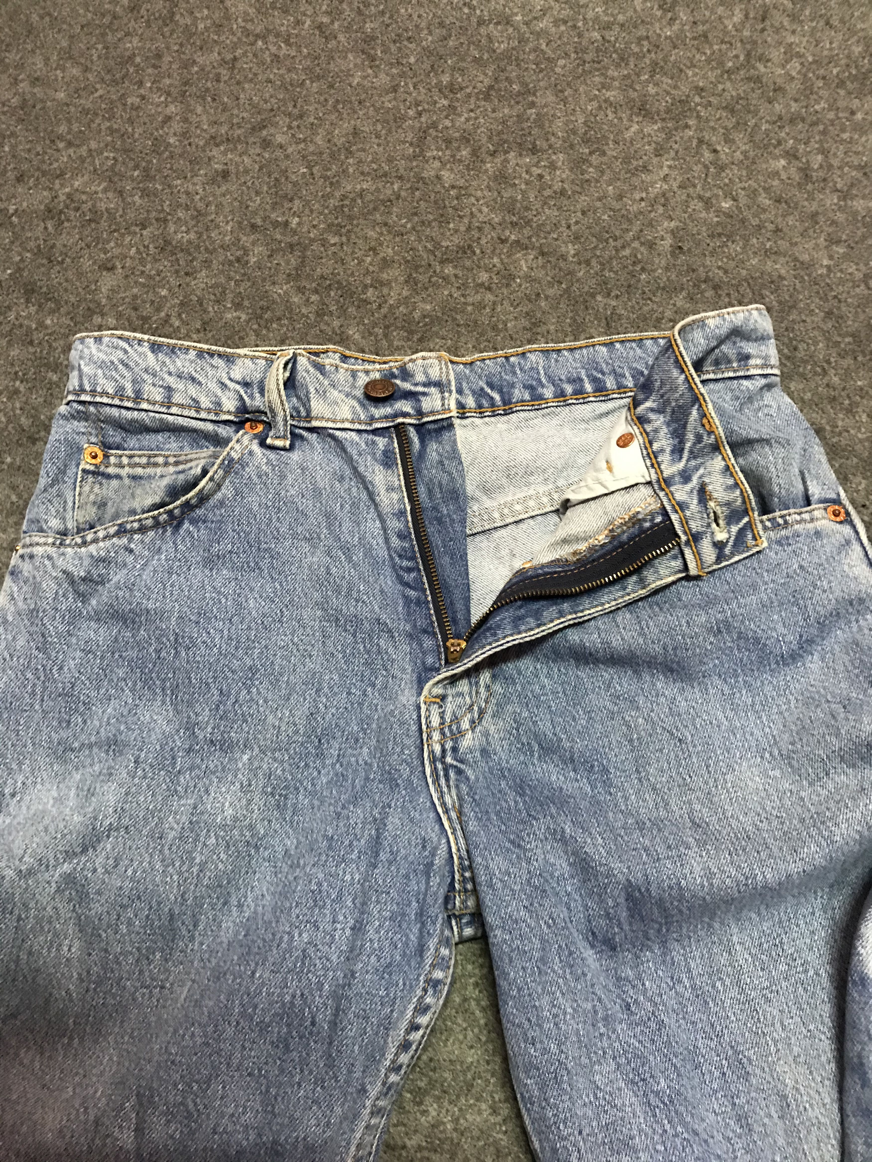 Levi's × Vintage Vintage Levis 607 Orange Tab Size US 30 / EU 46 - 11 Thumbnail