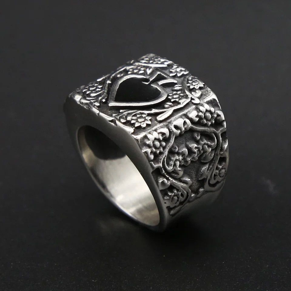 Jewelry Lucky Spades A Solitaire Ring Size ONE SIZE - 3 Thumbnail