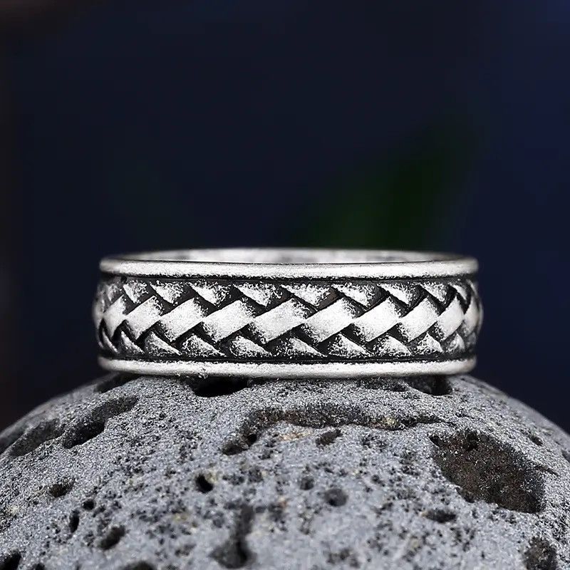 Jewelry × Vintage Vintage Weave Retro Ring Size ONE SIZE - 2 Thumbnail